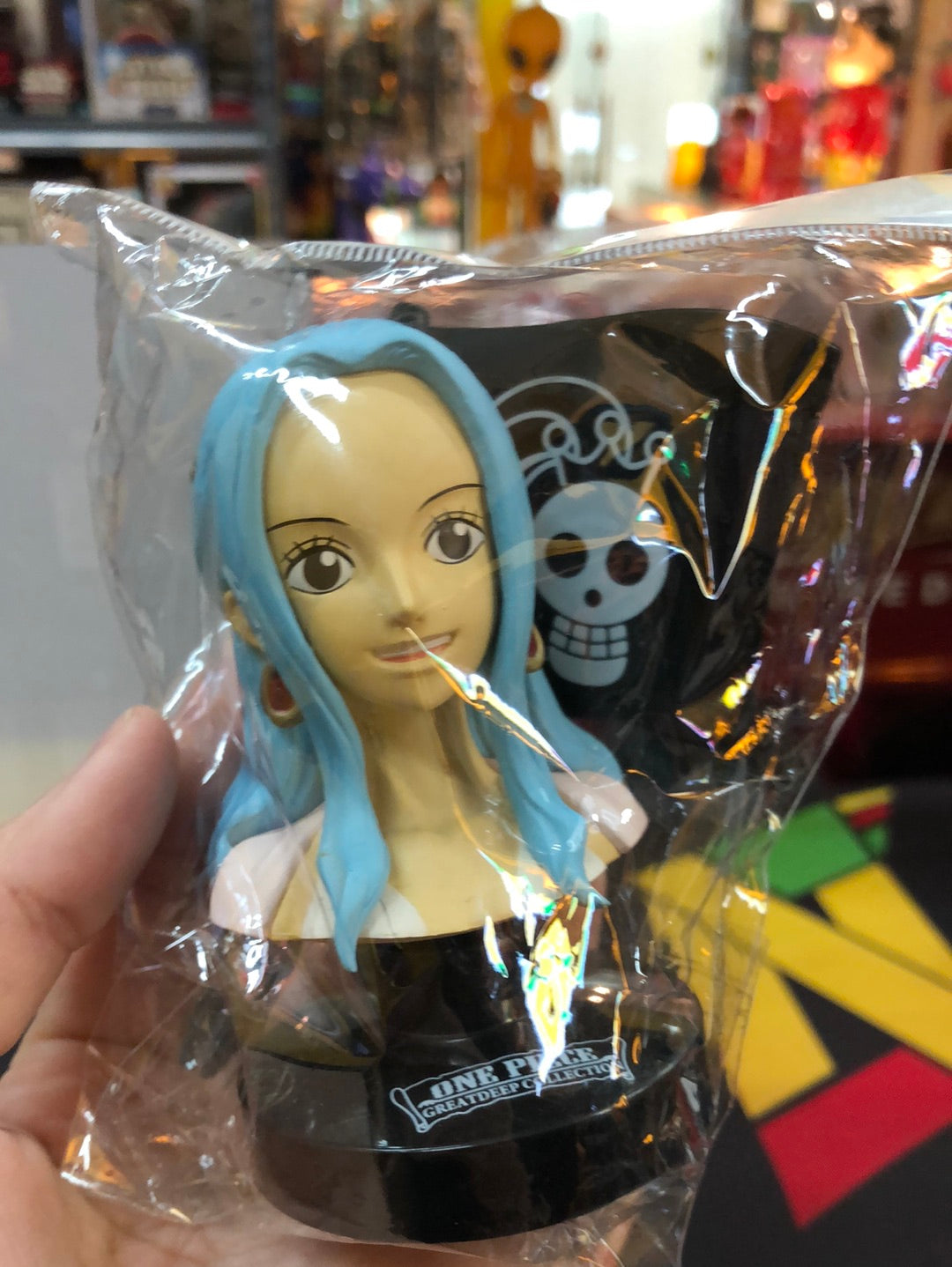 Japan Bandai One piece Greatdeep Nefertari Vivi Figure toy PI Great deep