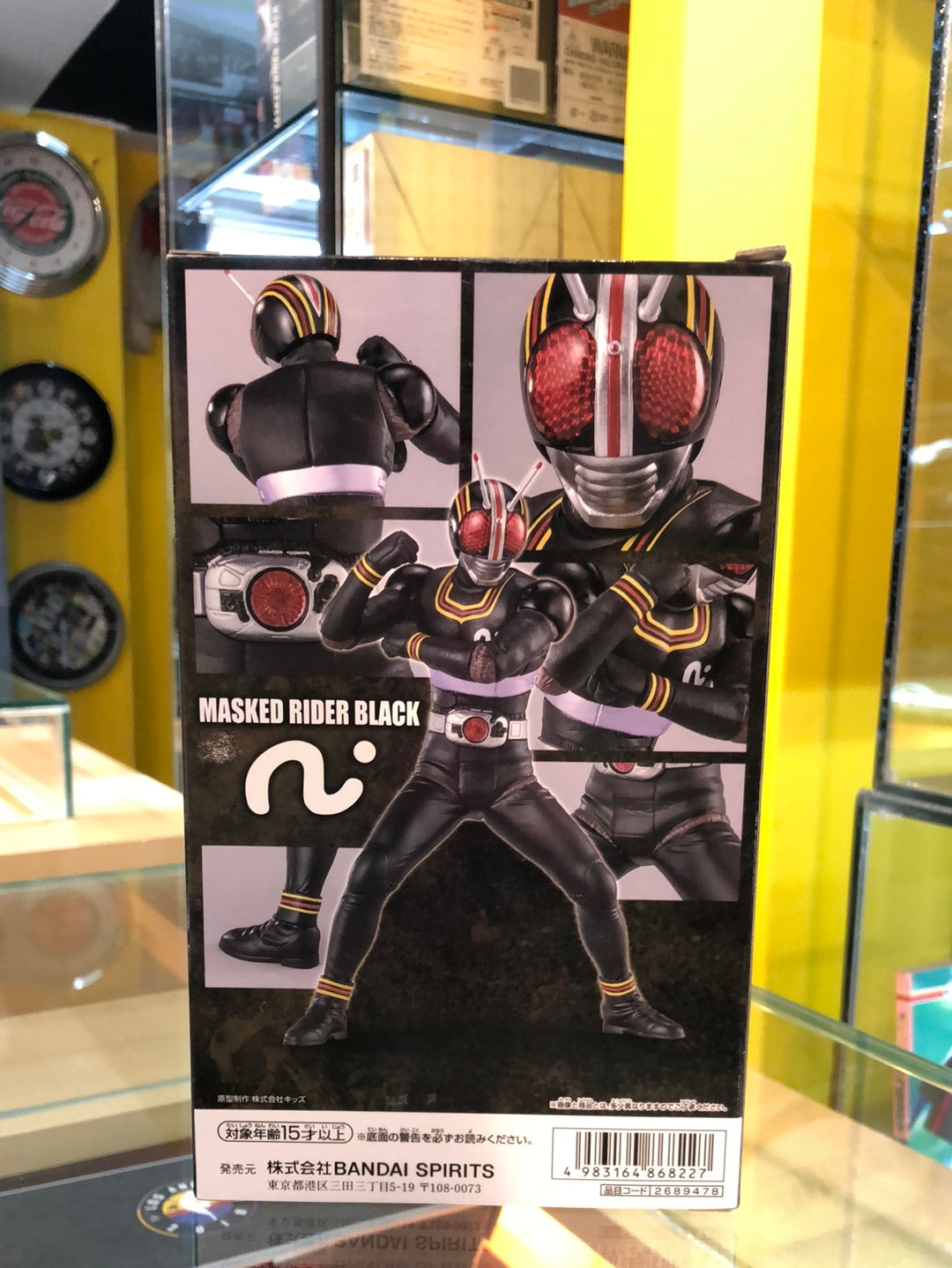 Masked rider black heros brave statue figure