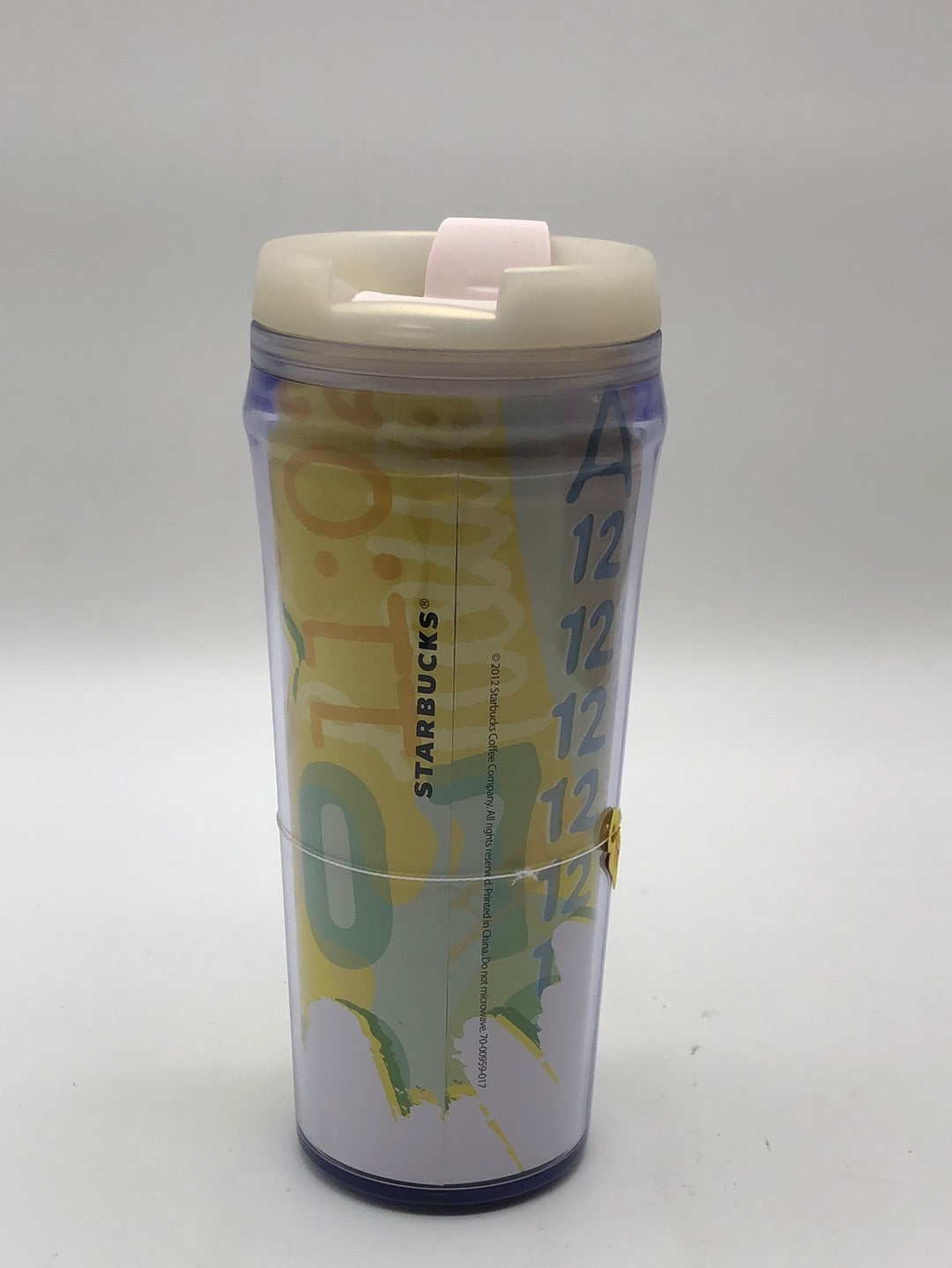 Starbucks Go out Tumbler yellow