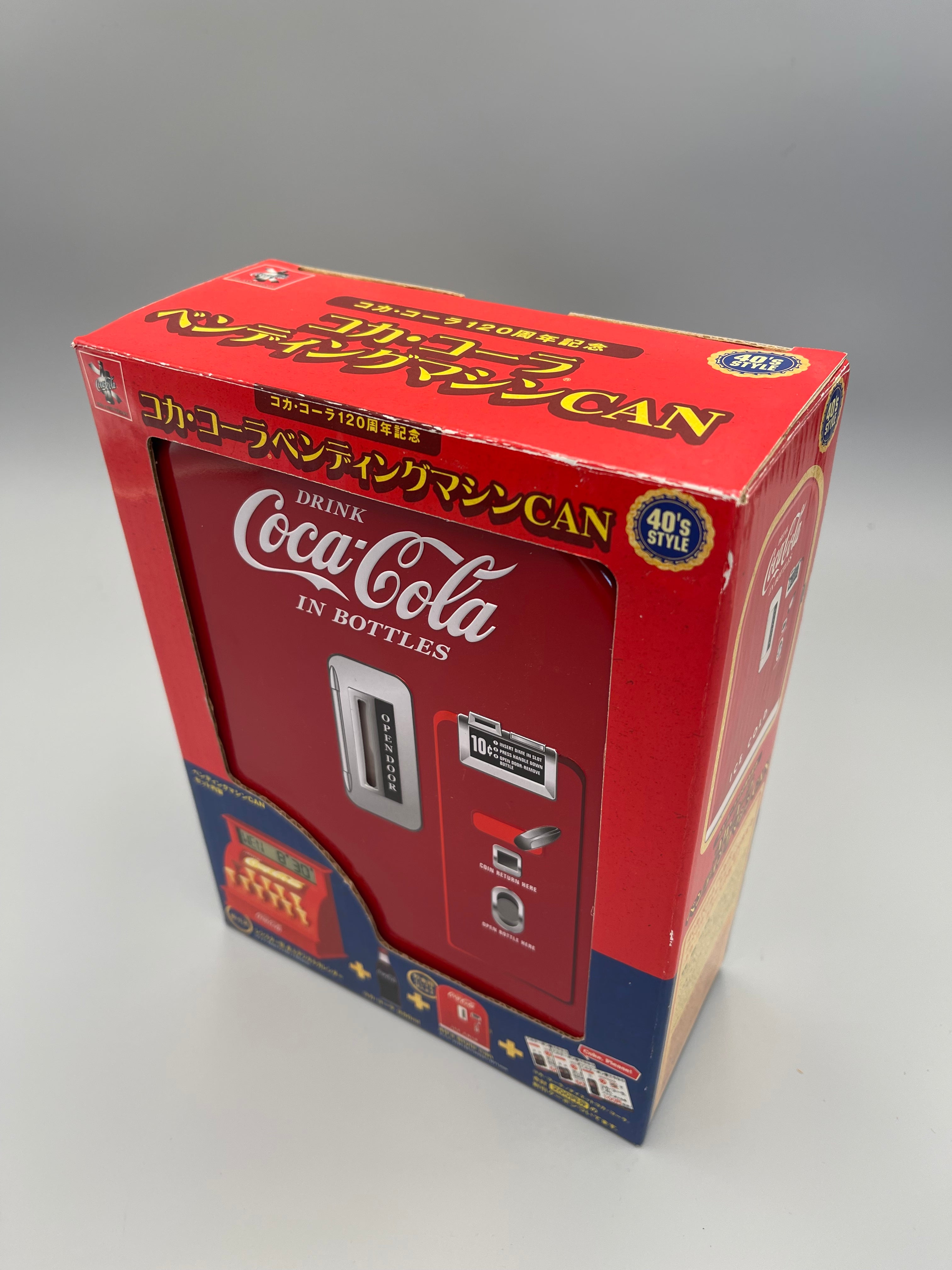 Coca-Cola 120th Anniversary Coca-Cola Vending Machine CAN (40’s Style)