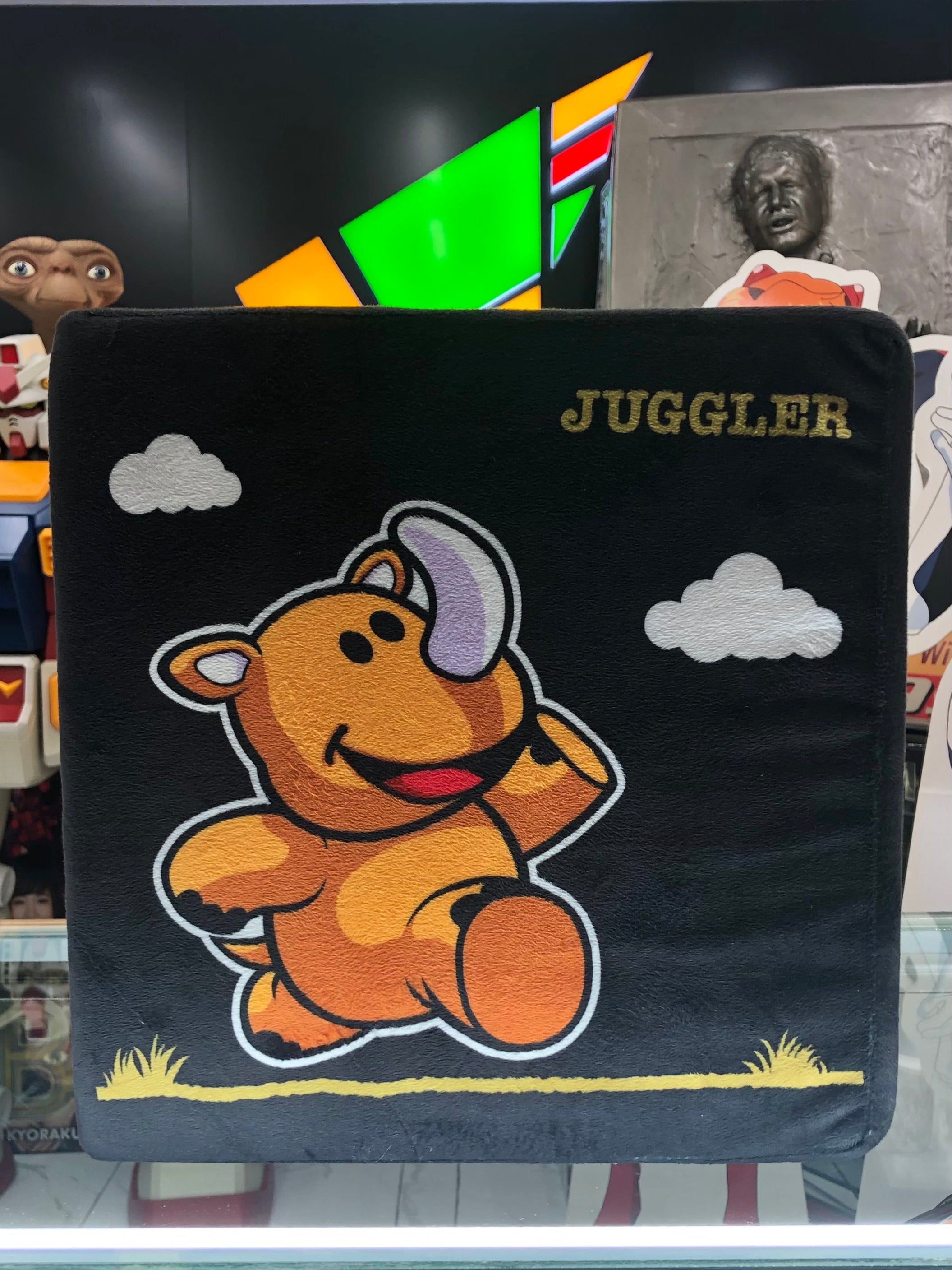 Juggler Clown Gogo Chance Piggy Bank with Gogo Chance Big Dice Kita Denshi