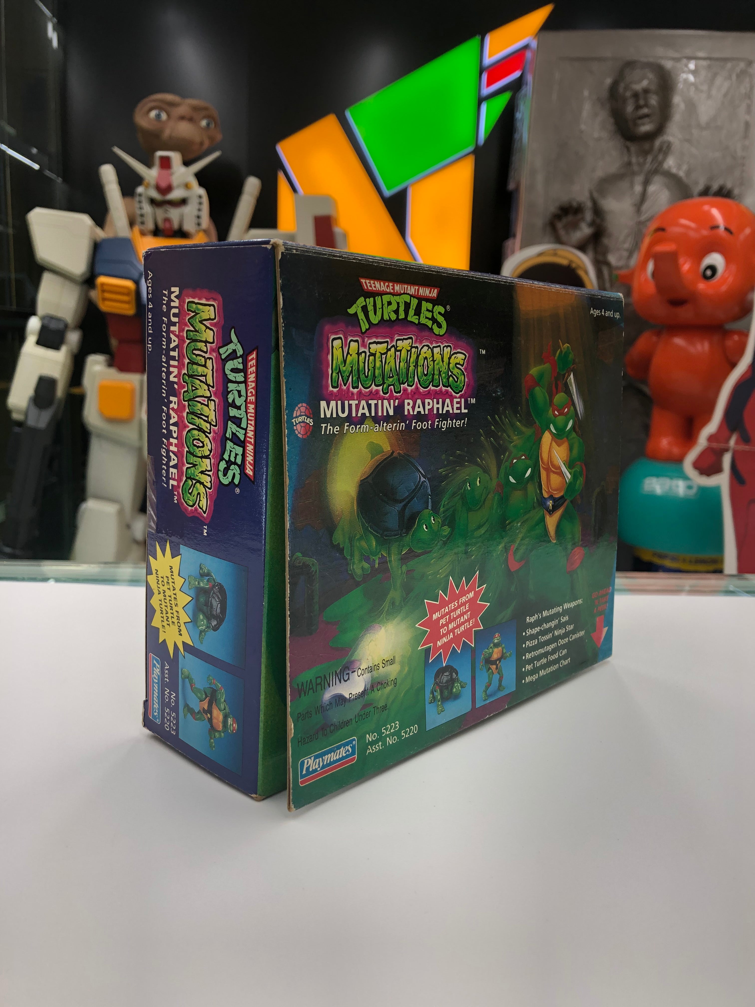Teenage Mutant Ninja Turtles Mutations Set 1993 Playmates Toy