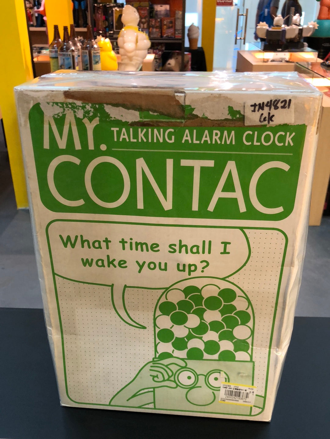 my talking alarm clock Contac