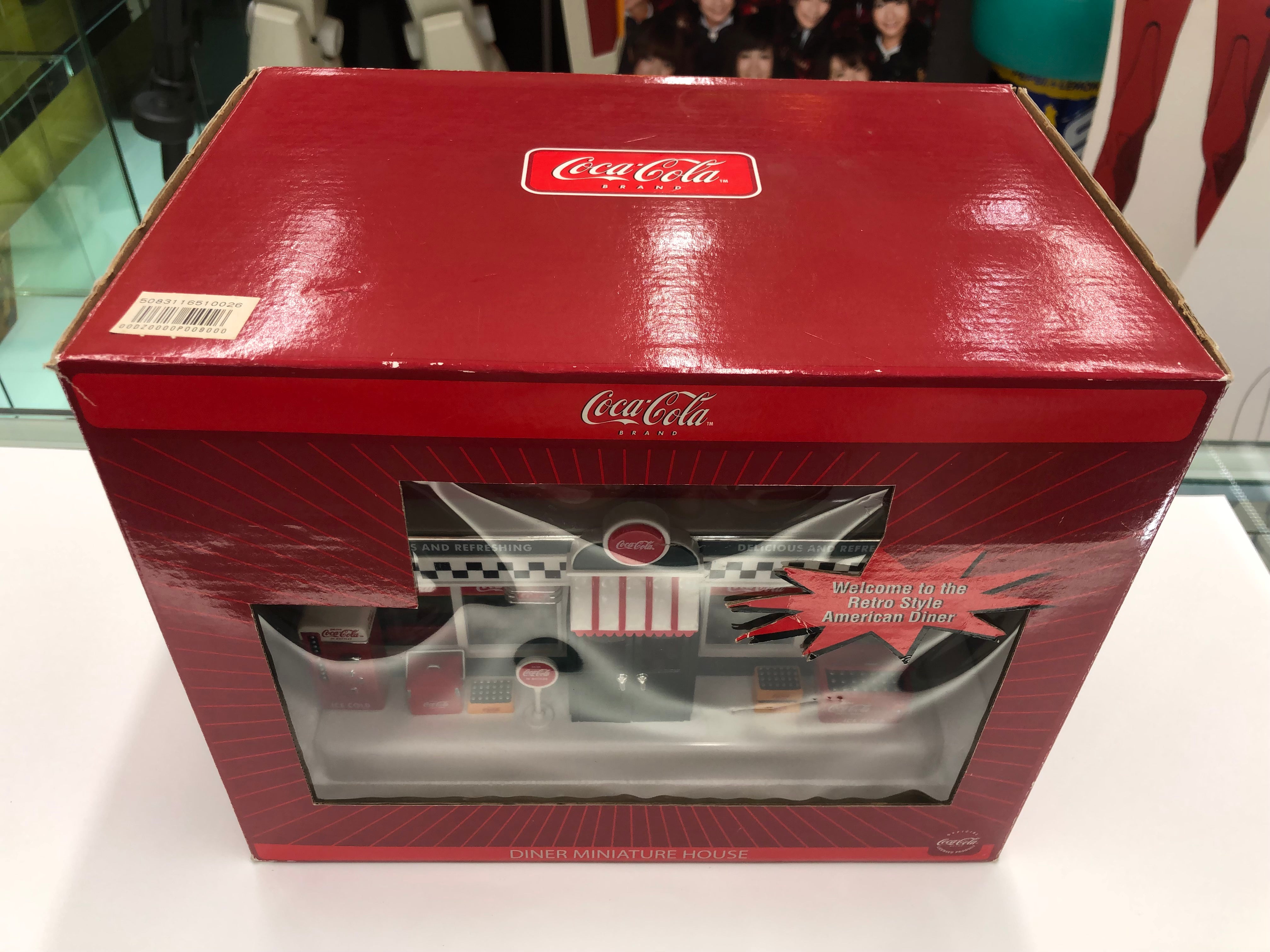 Coca Cola Retro Style American Diner Miniature House