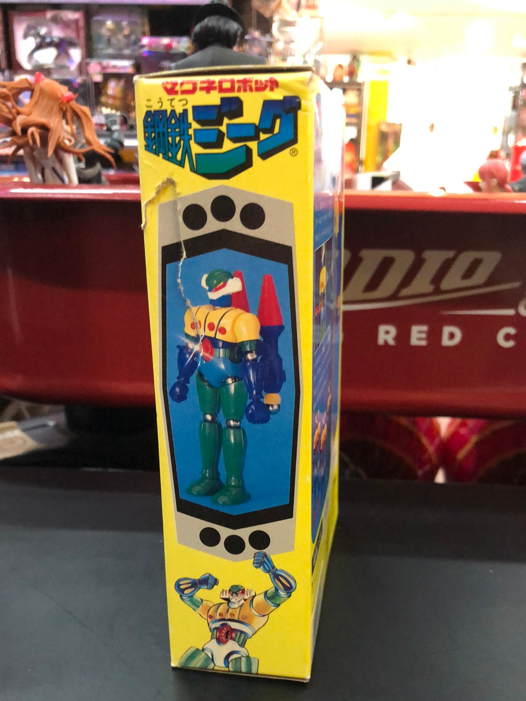 takara kotetsu Steel jeeg clear ver. Magne robot transforming