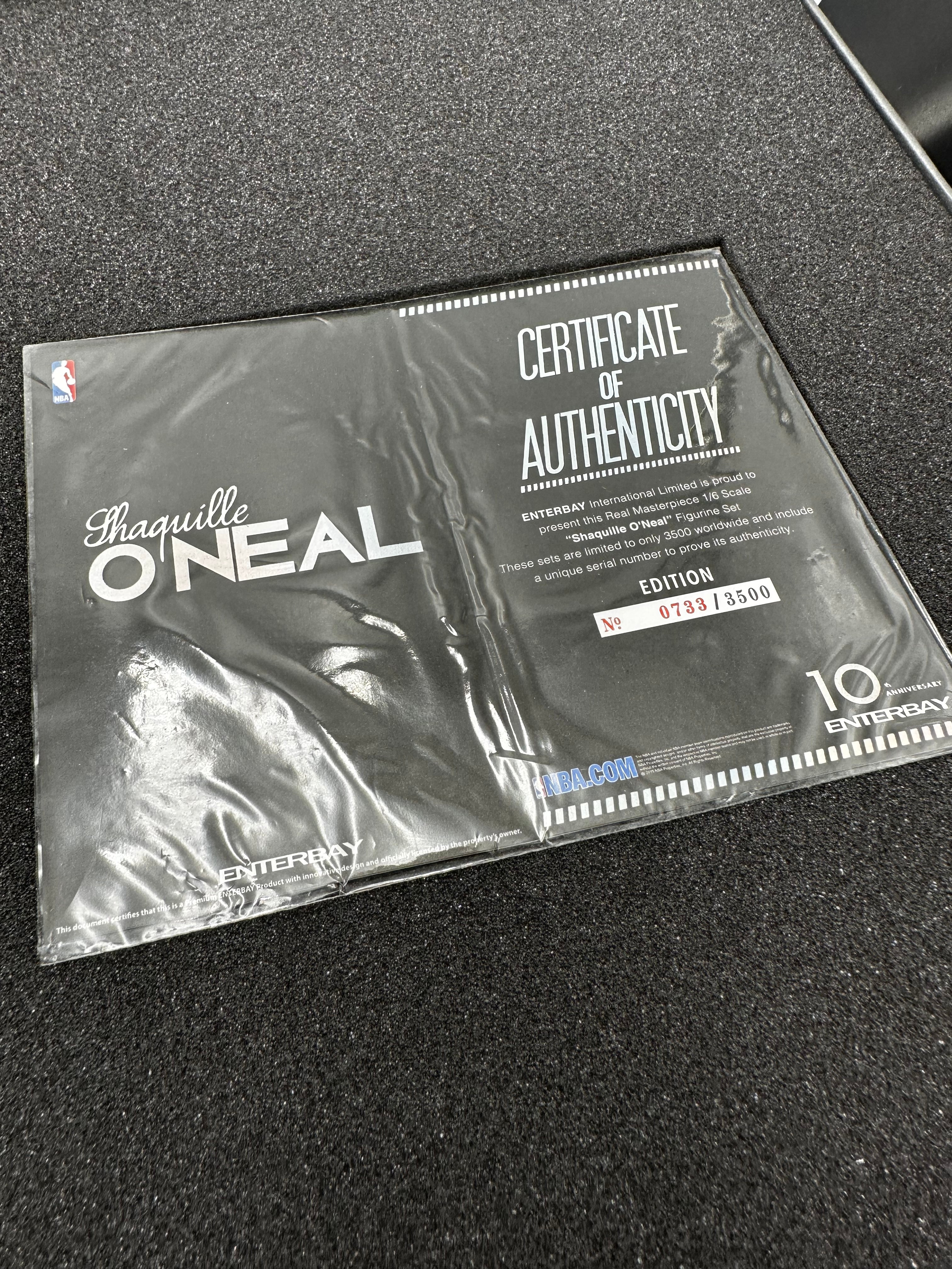 Shoaquille oneal enterbay limited edition.