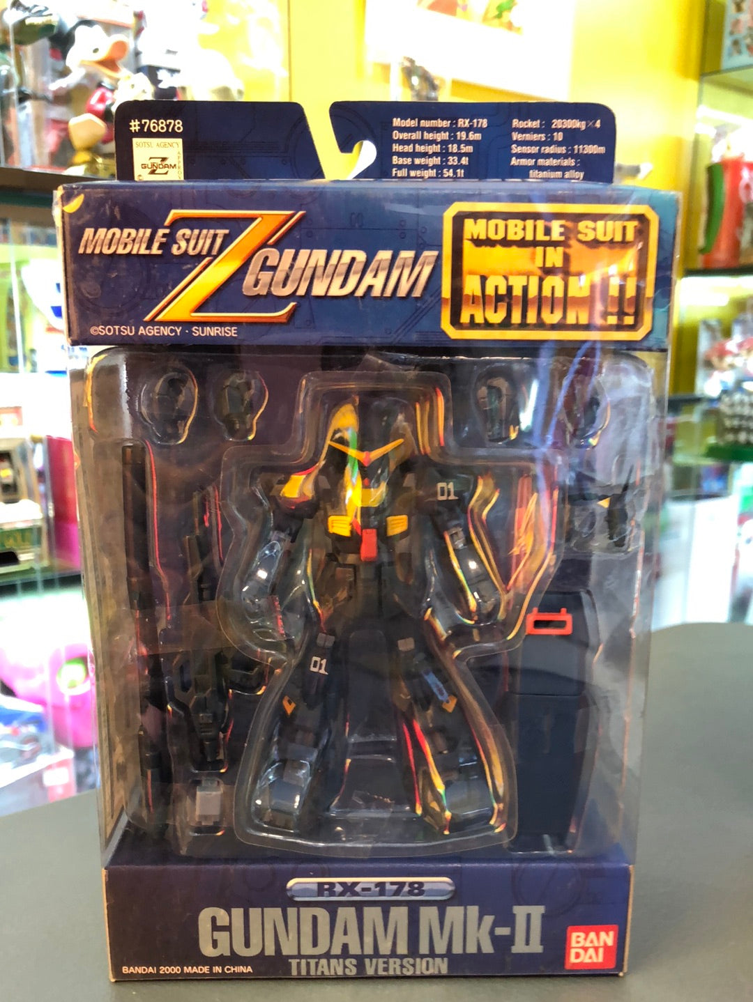 mobile Suit Z Gundam mobile suit in action Rx-178 Gundam MK-II Titans version