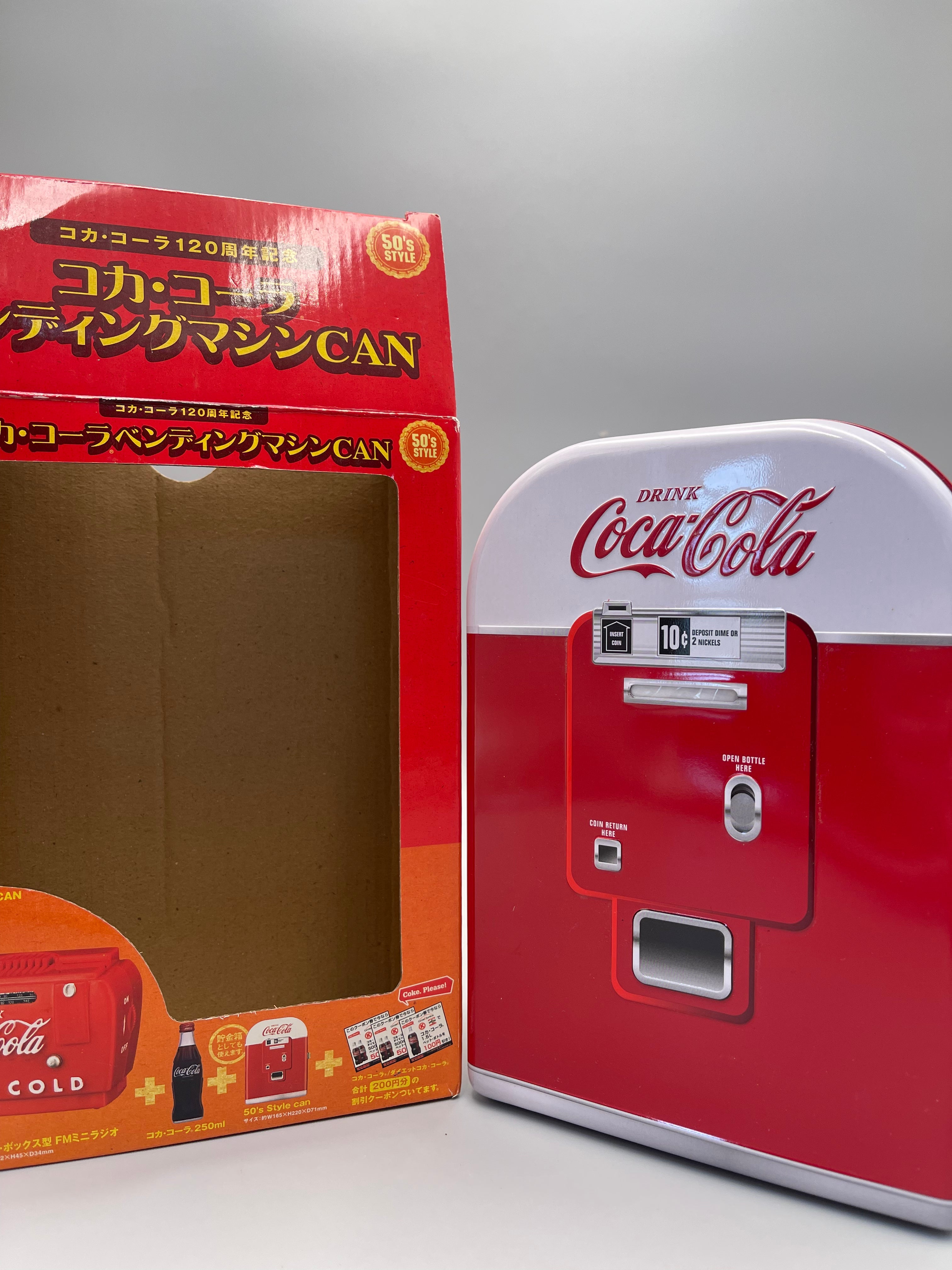 Coca-Cola 120th Anniversary Coca-Cola Vending Machine CAN (50’s Style)