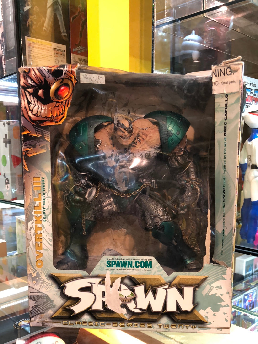 Spawn Overtkill III deluxe boxed figure