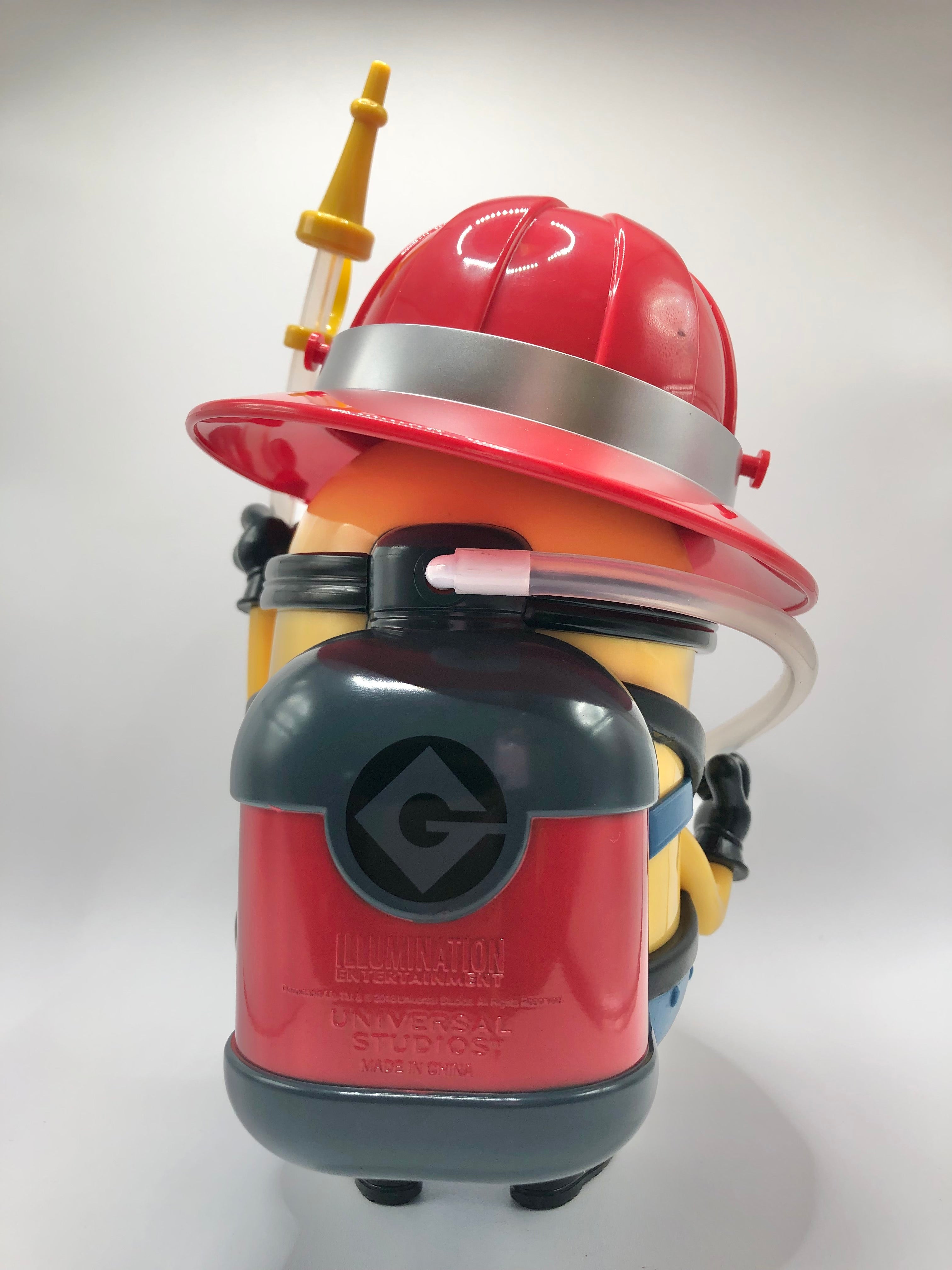 Despicable Me Firefighter Minion Drink Bottle 2018 Universal Studios