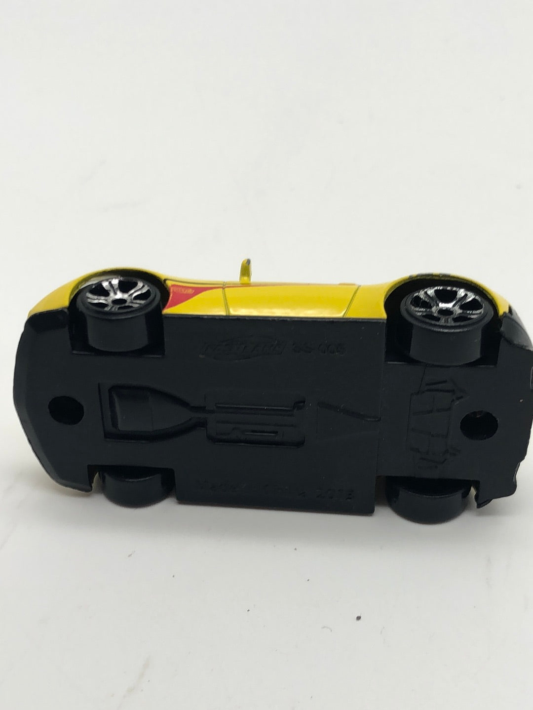 Yellow Lamborghini convertible