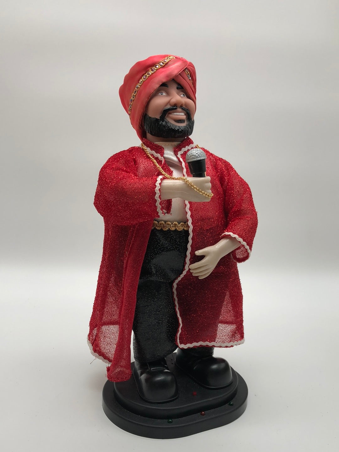 Rocking Bhangra Dancer With Microphone