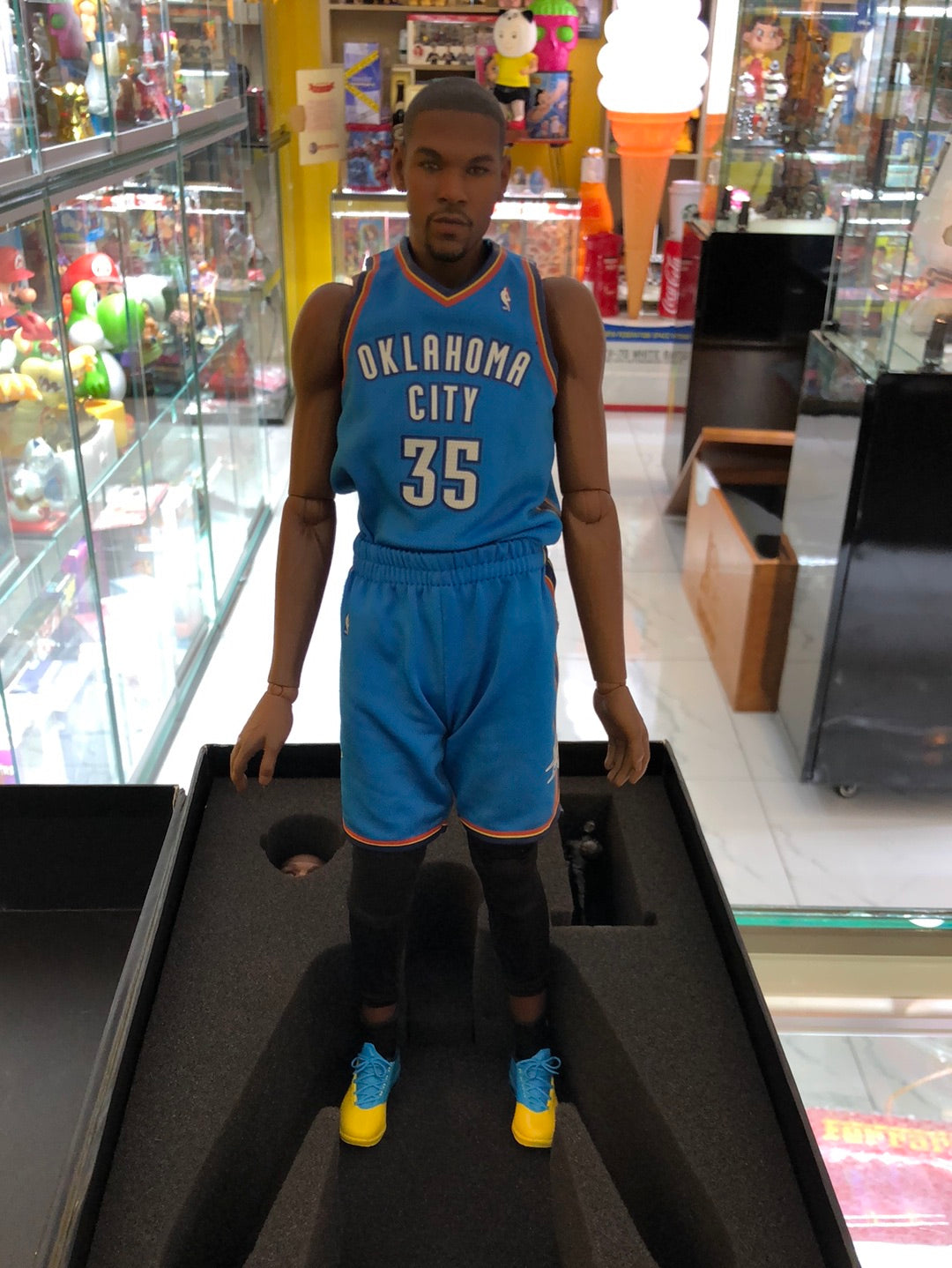 Kevin Durant Enterbay 1/6 Real Masterpiece NBA OKC Thunder Brooklyn Nets RM-1048
