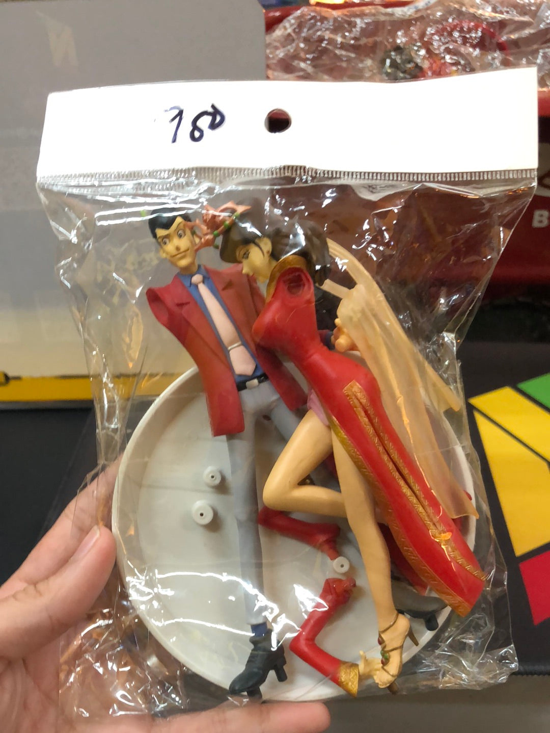Lupin the Third goods figure Limited edition Fujiko Rare Set of 2