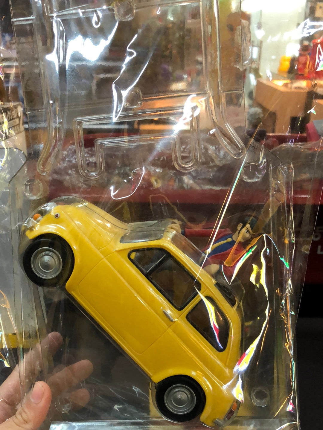 Fiat 500 Lupin the third Vehicle figure