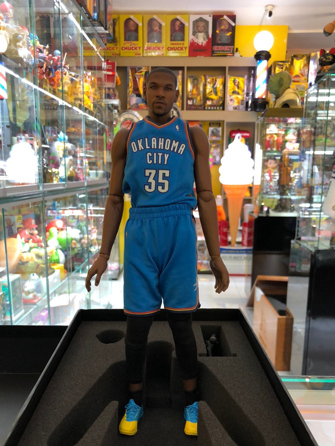 Kevin Durant Enterbay 1/6 Real Masterpiece NBA OKC Thunder Brooklyn Nets RM-1048