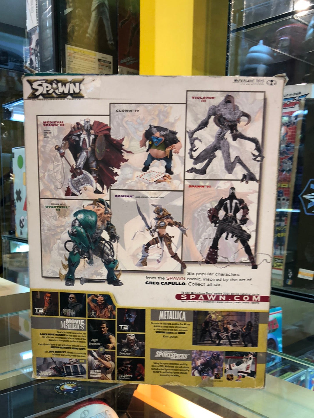 Spawn Overtkill III deluxe boxed figure