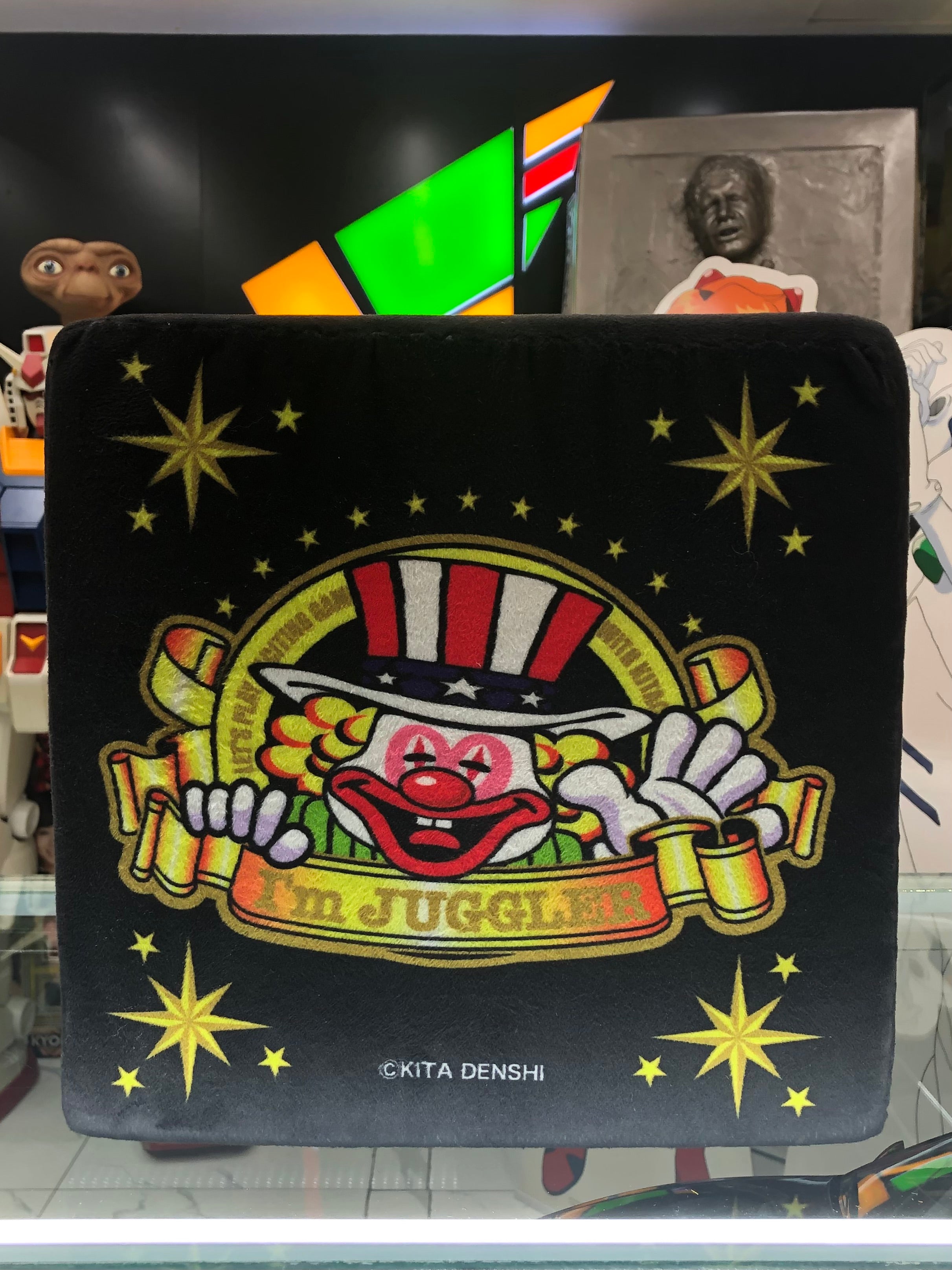 Juggler Clown Gogo Chance Piggy Bank with Gogo Chance Big Dice Kita Denshi