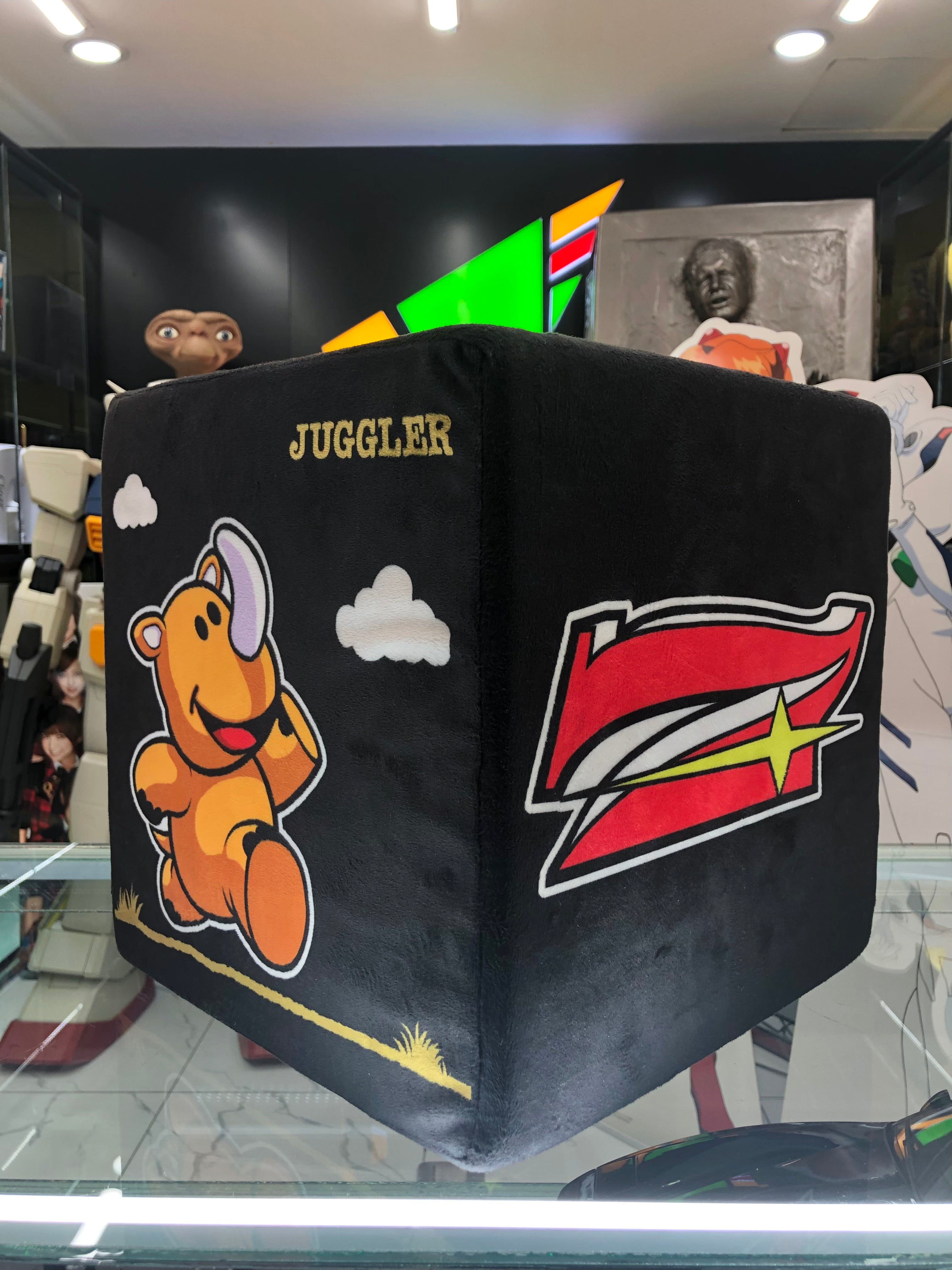 Juggler Clown Gogo Chance Piggy Bank with Gogo Chance Big Dice Kita Denshi