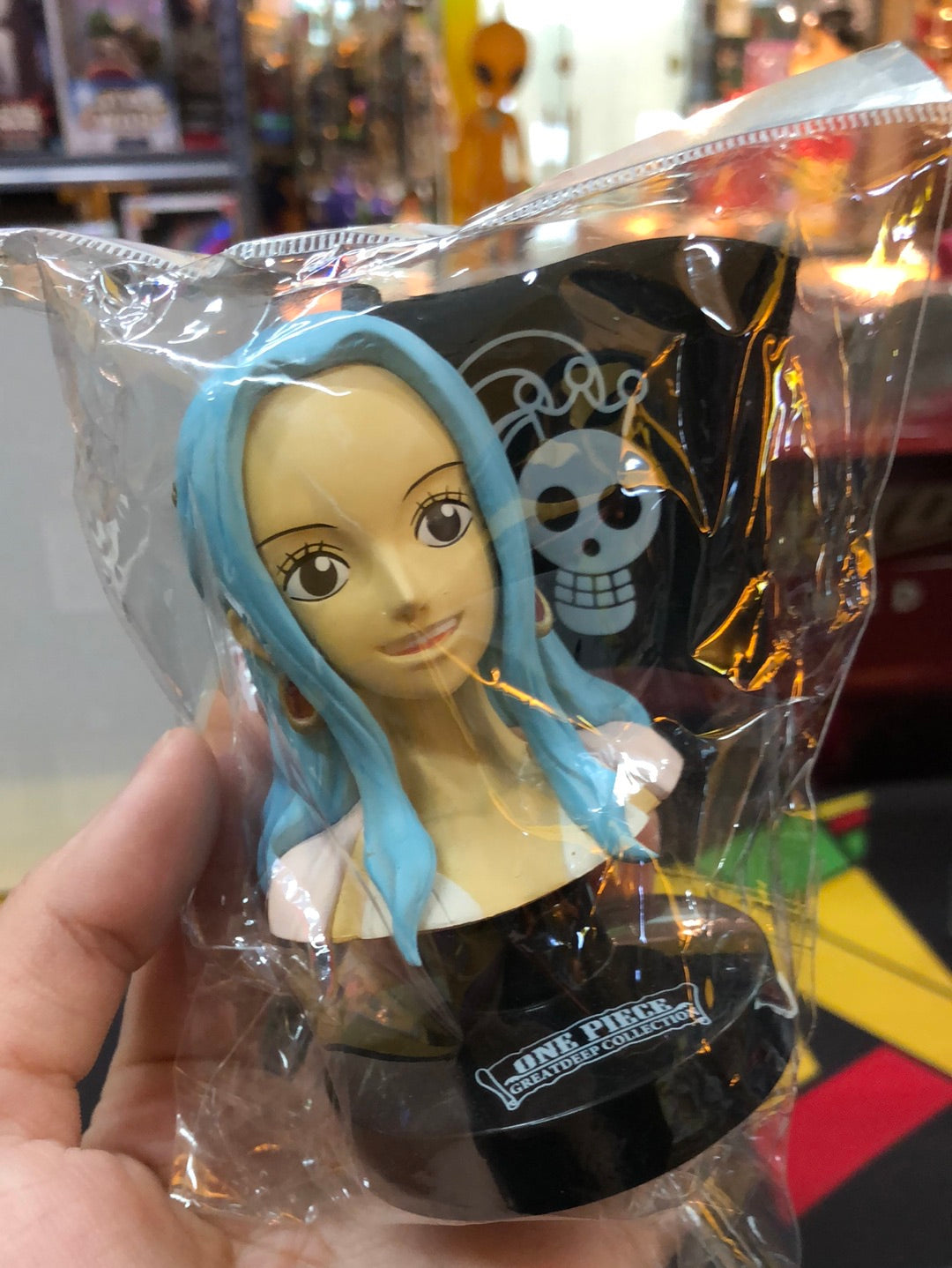 Japan Bandai One piece Greatdeep Nefertari Vivi Figure toy PI Great deep