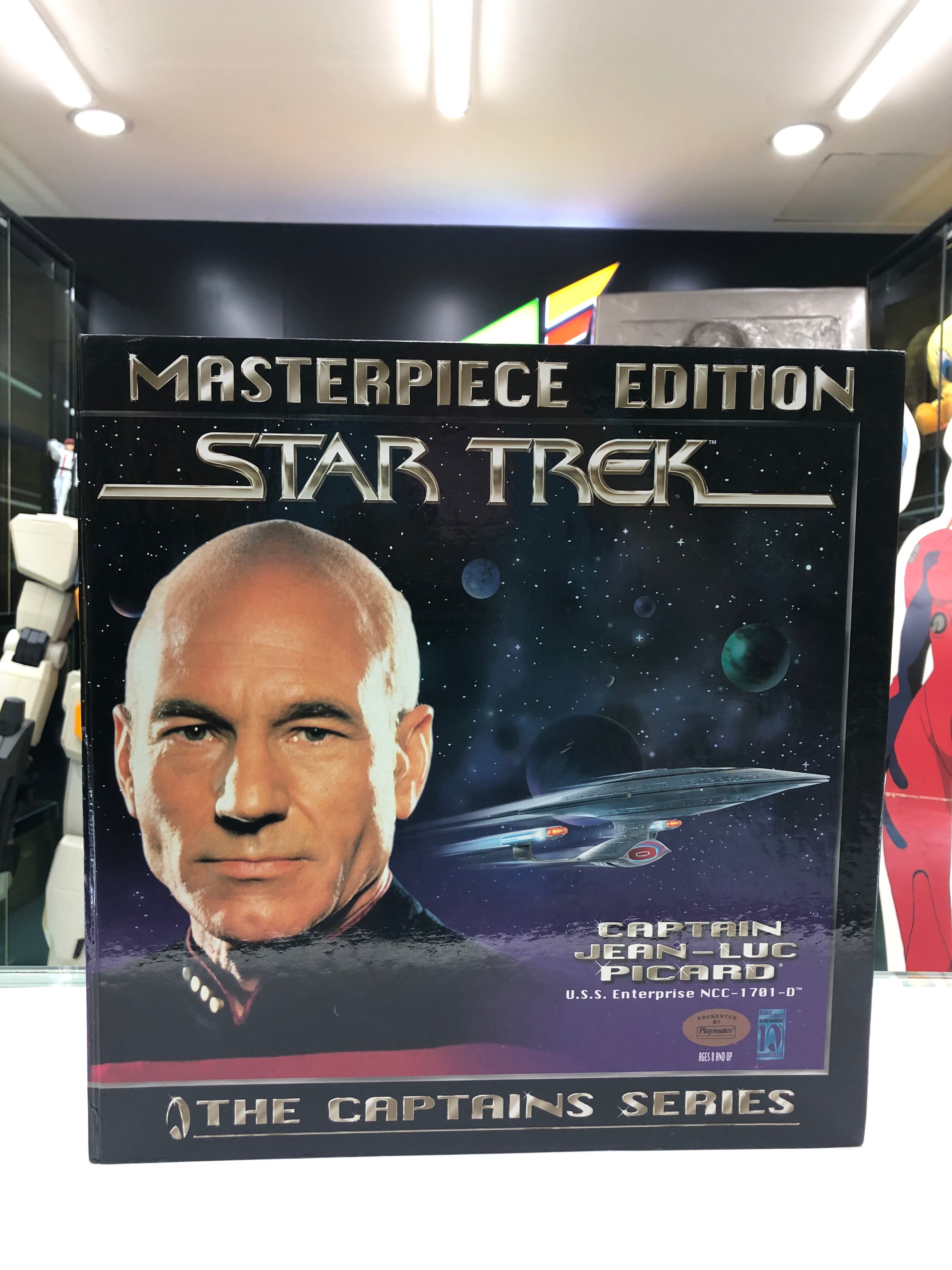 LIMITED EDITION Captain Jean-Luc Picard USS Enterprise NCC-1701-D Star Trek Masterpiece Edition The Captain Series 1997 Playmates Toy