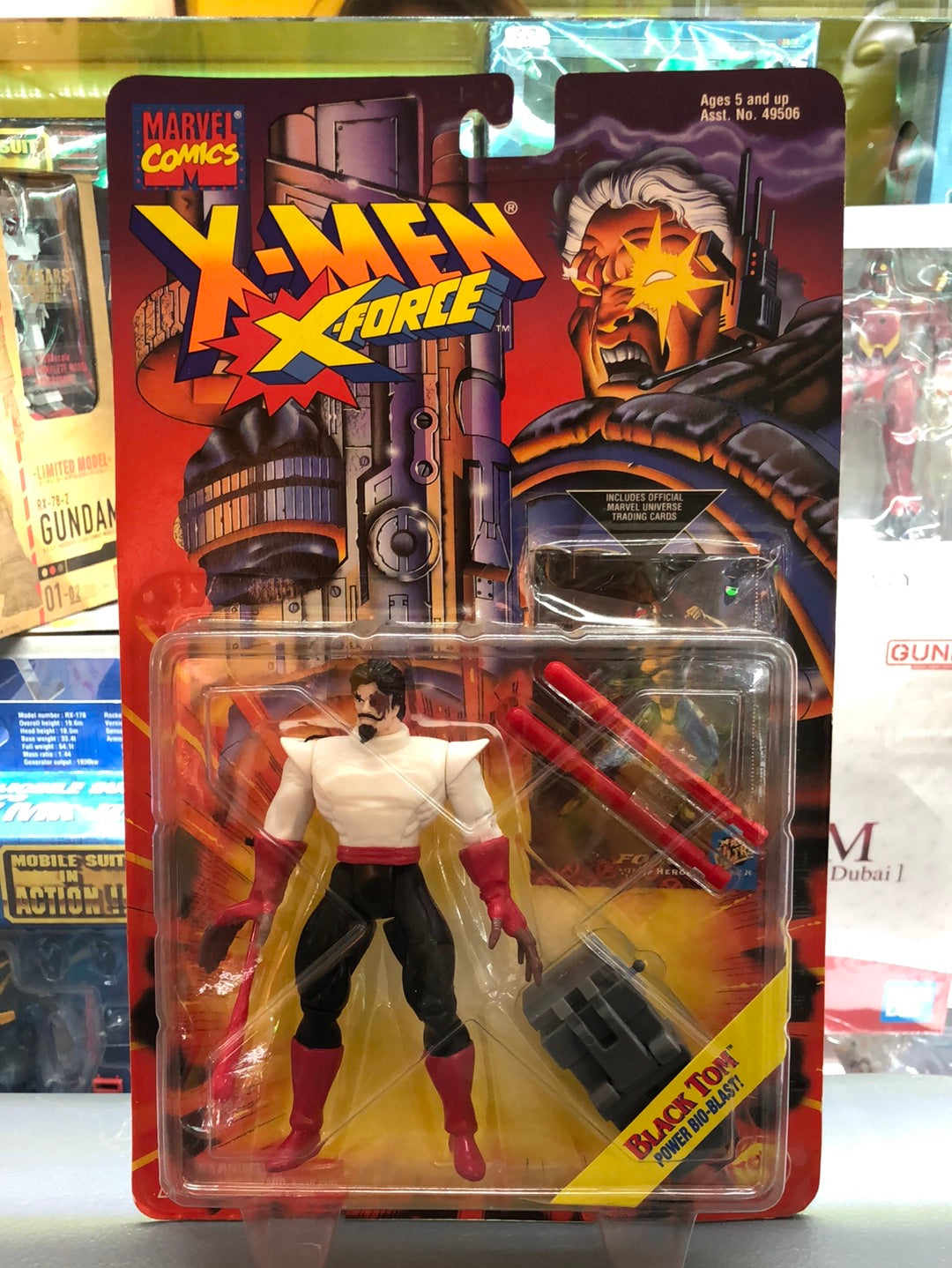 Marvel X-men x-force Black tom power bio-blast