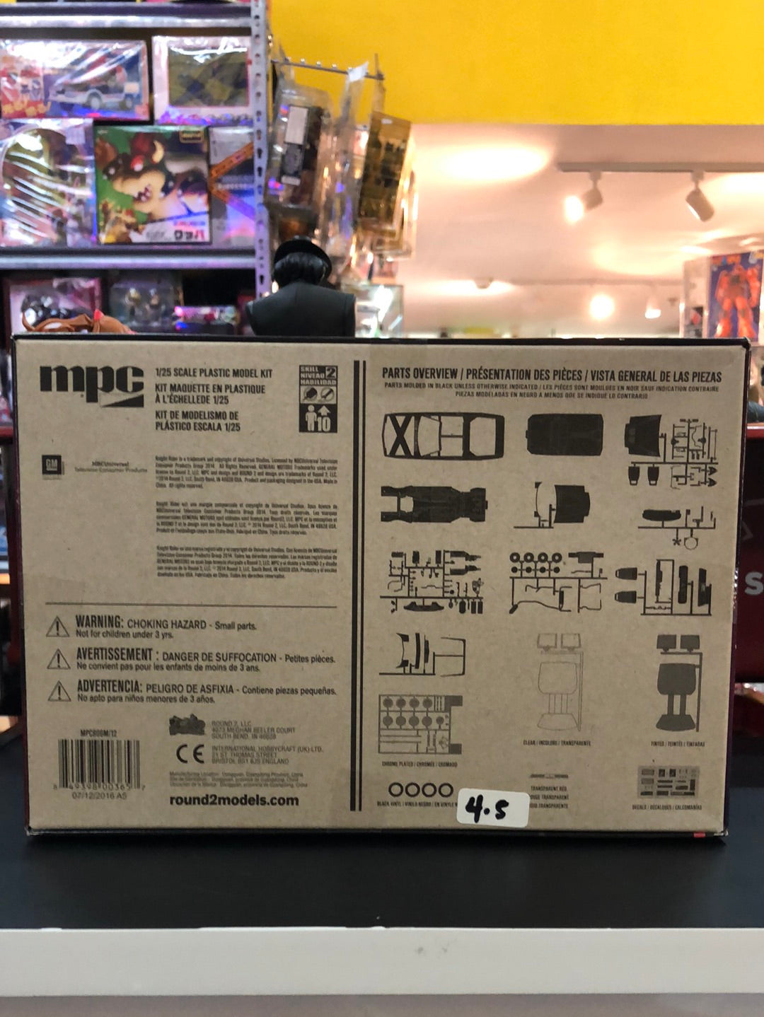 Knight Rider 1/25 model kit