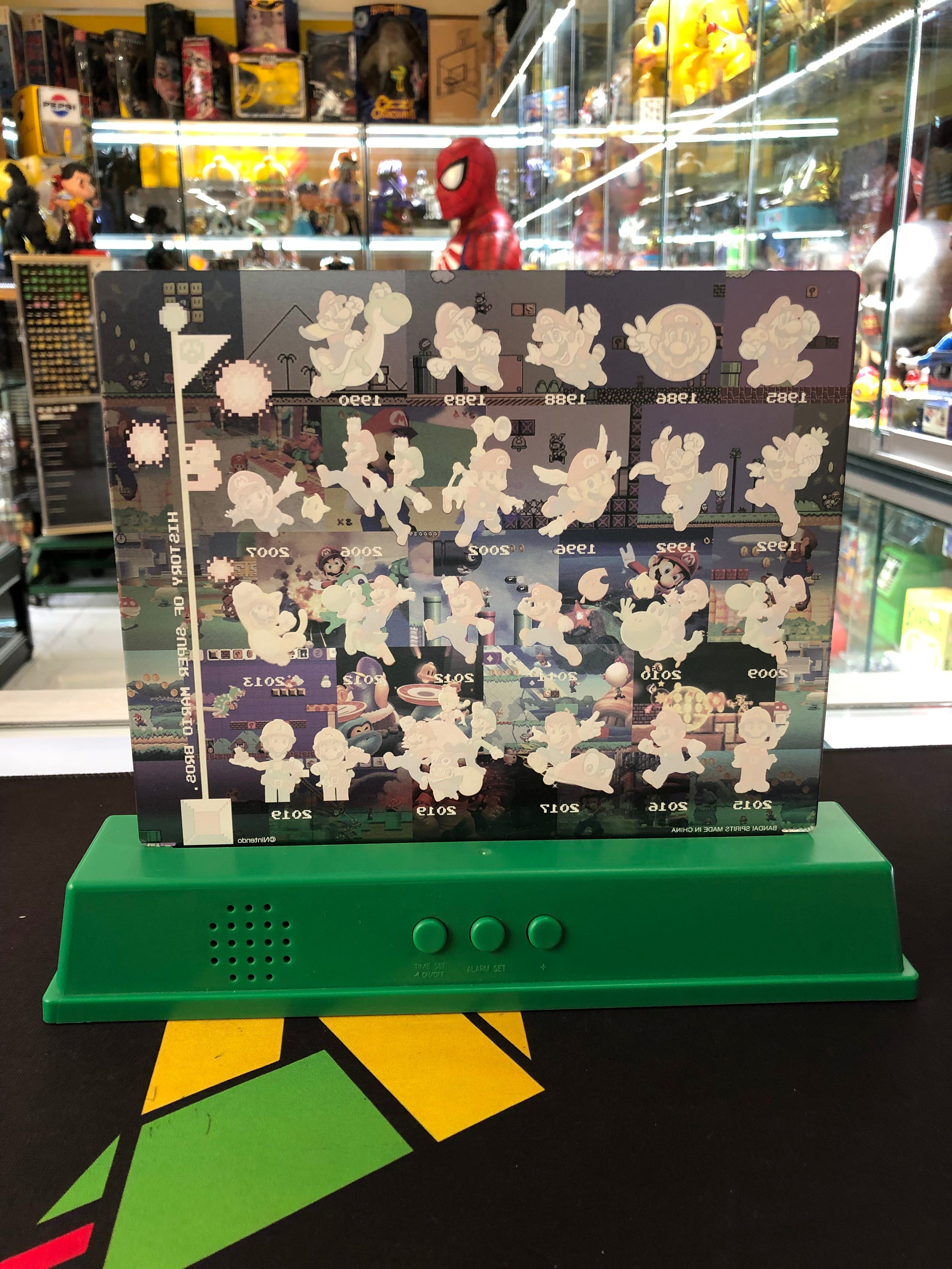 Super Mario bros.35th anniv.clock game sounds