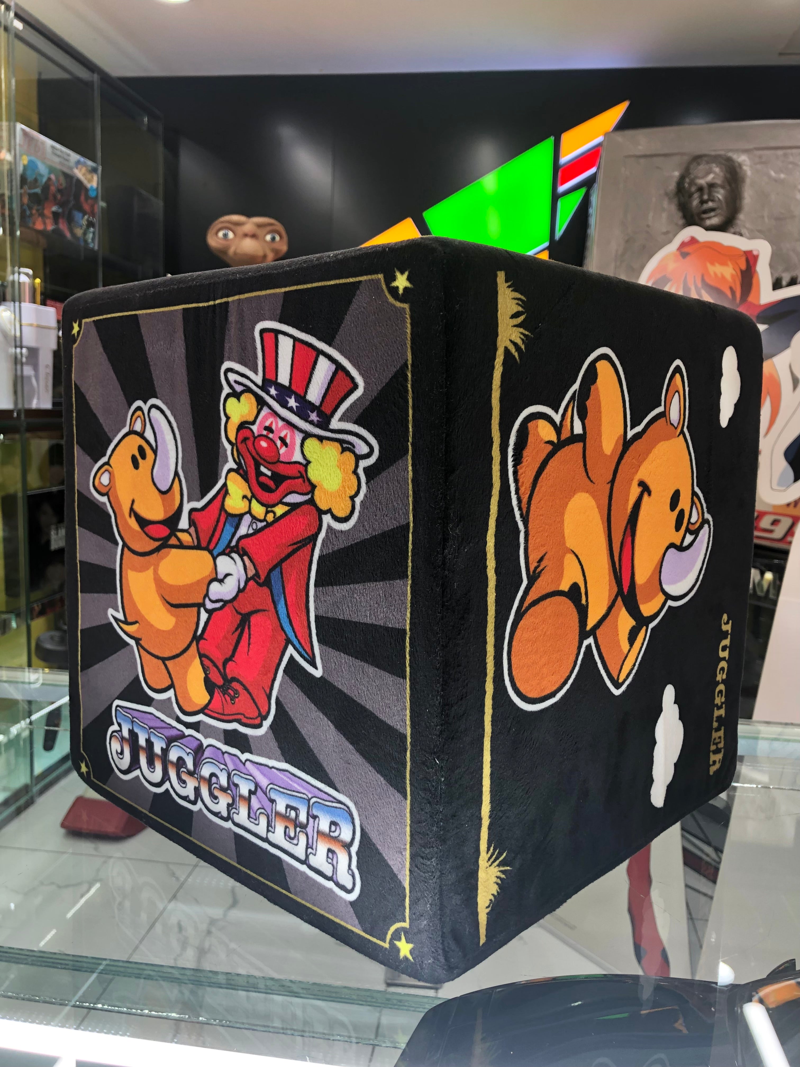 Juggler Clown Gogo Chance Piggy Bank with Gogo Chance Big Dice Kita Denshi