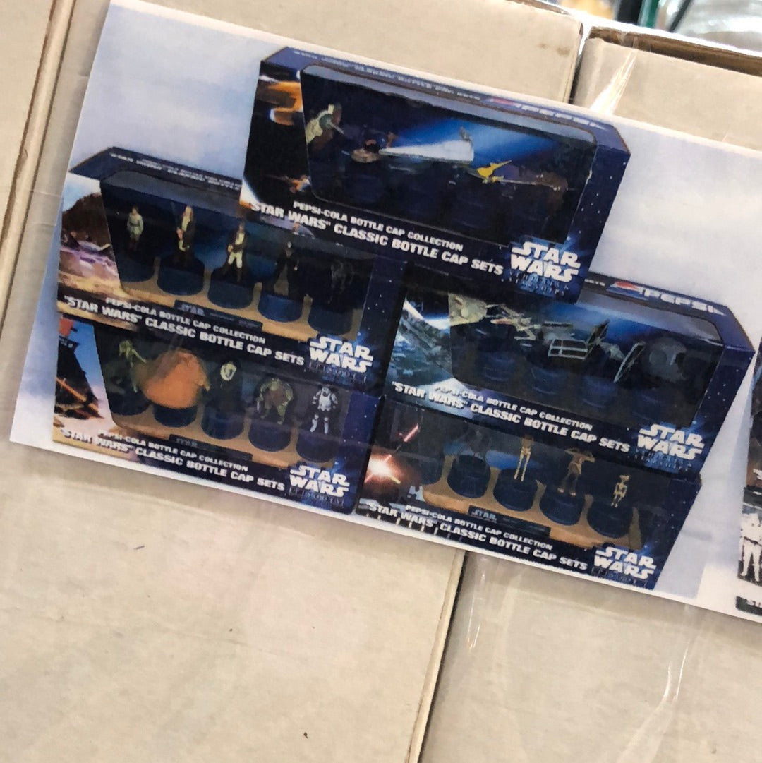 Starwars Pepsi-Cola Cap Collection Set