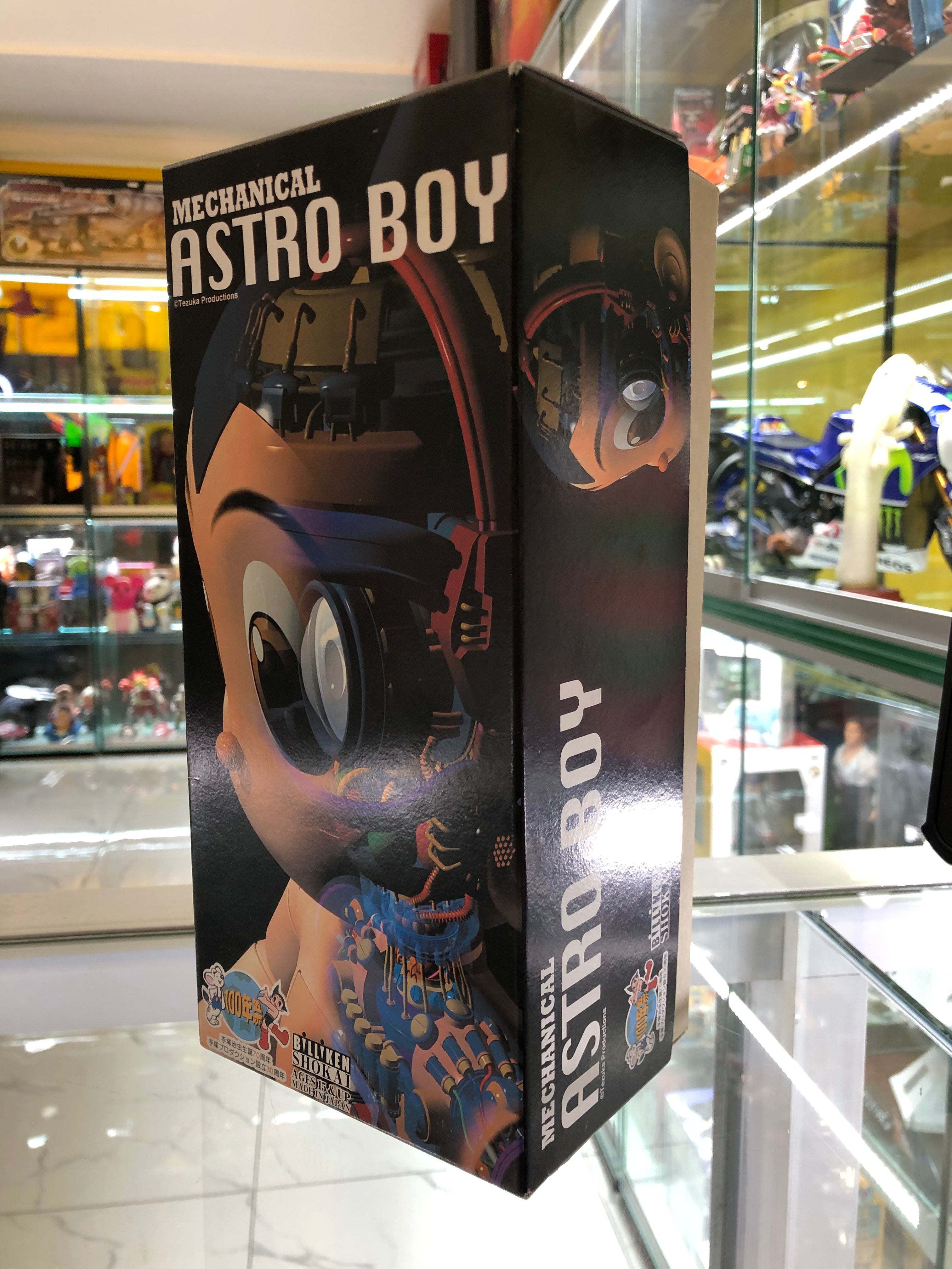 Billiken shokai wind up walking tin toy Astroboy