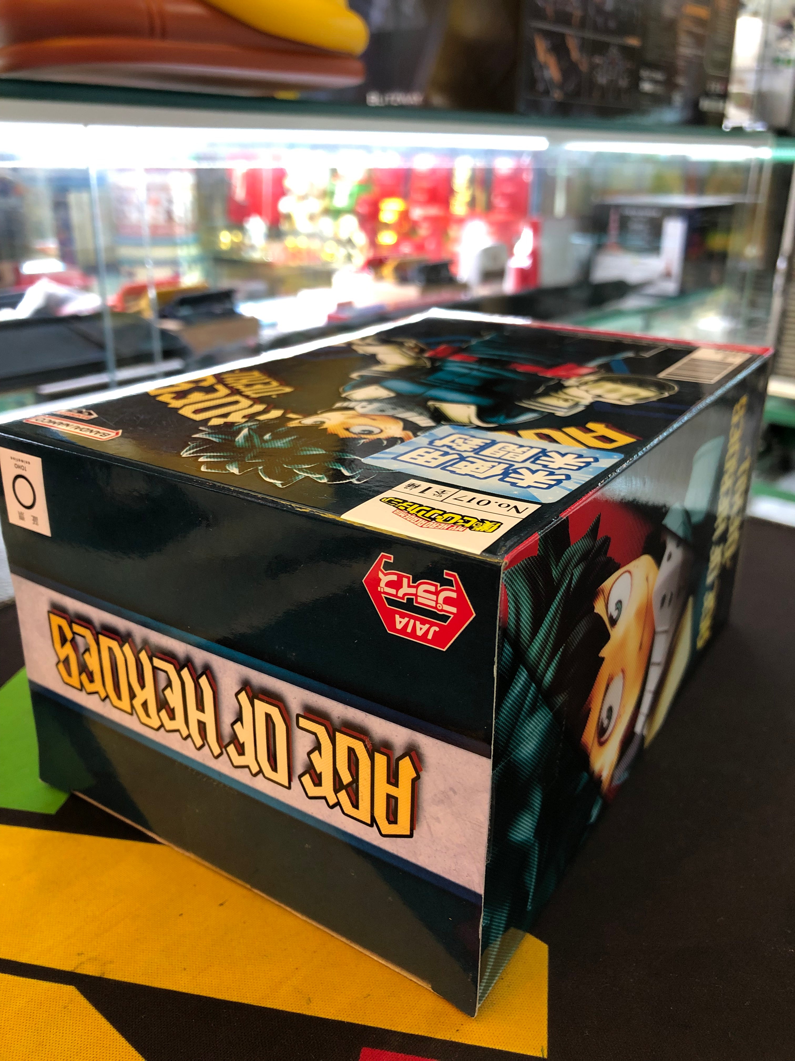my hero academia izuku midoriya figure bandai age of heroes deku