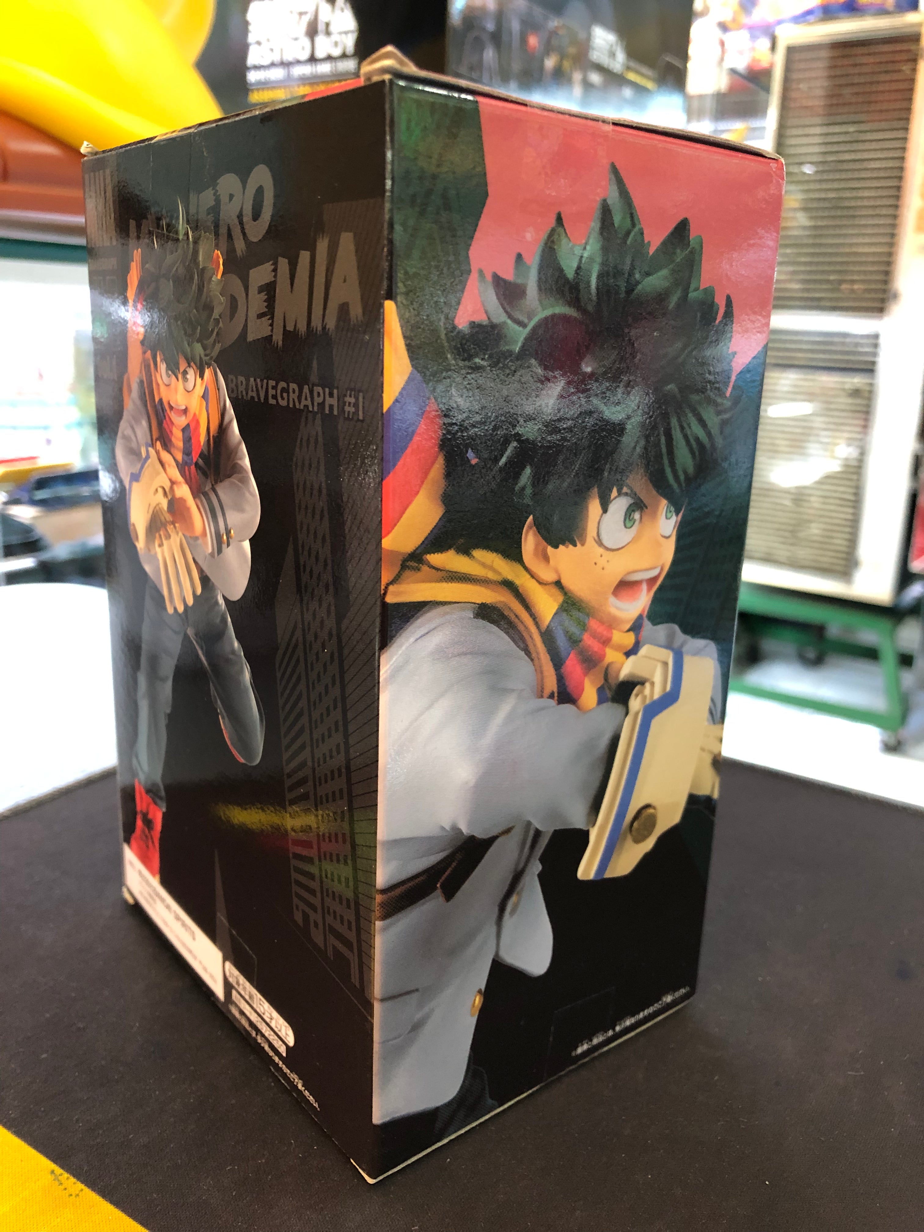 my hero academia izuky midoriya action figure bandai bravegraph #1
