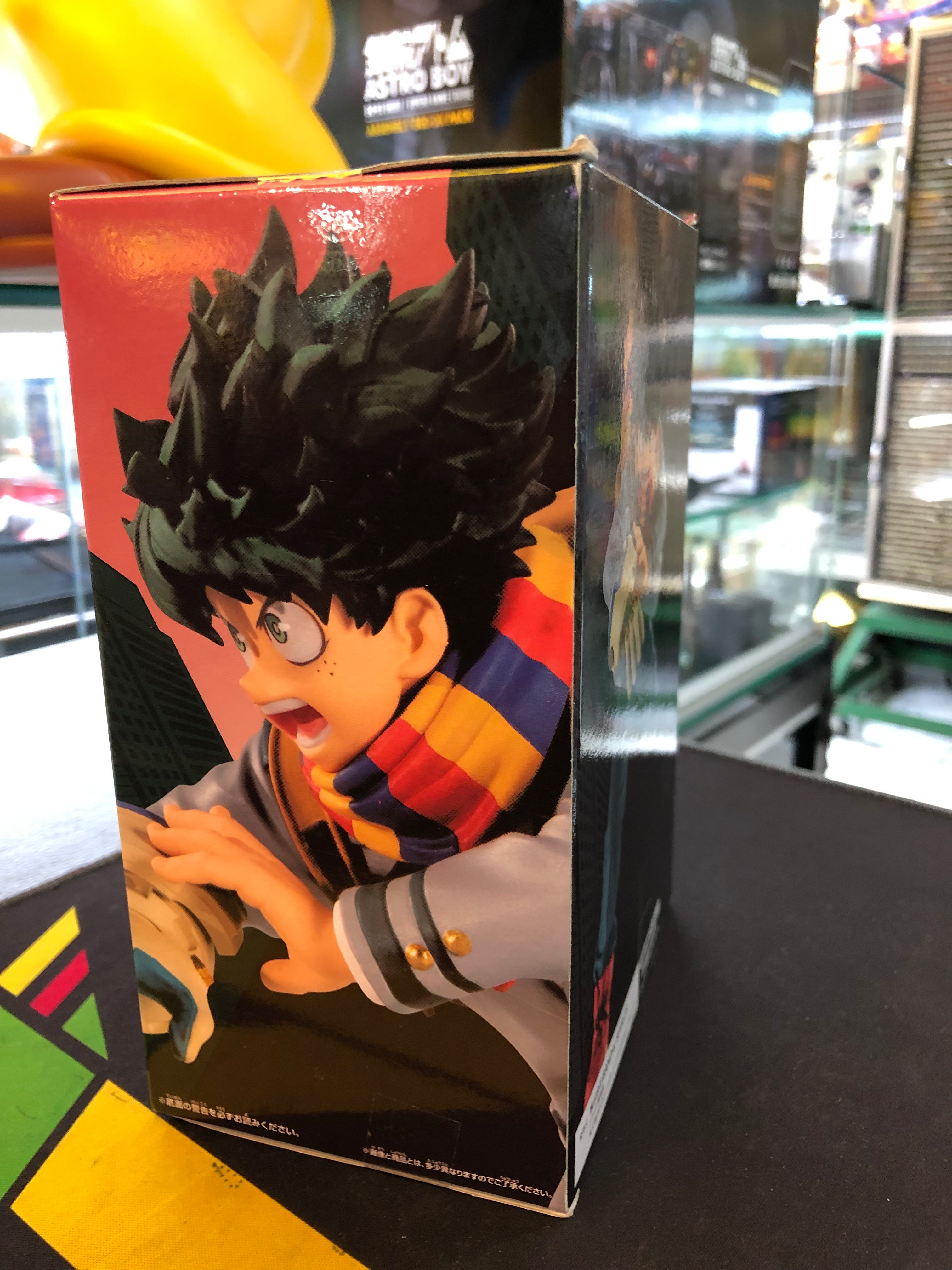 my hero academia izuky midoriya action figure bandai bravegraph #1