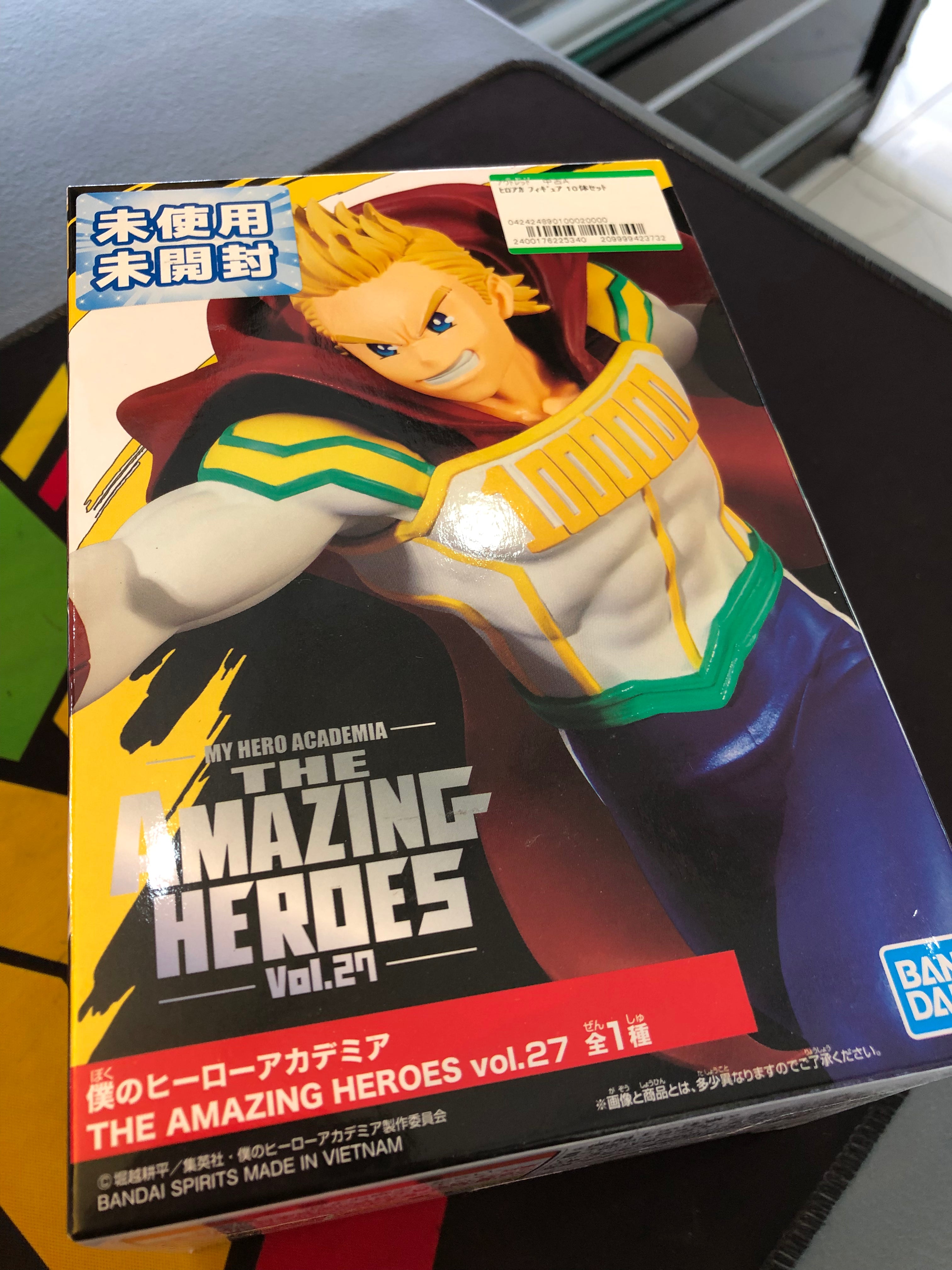 my hero academia mirio togata Figure the amazing Heroes vol.27 banpresto