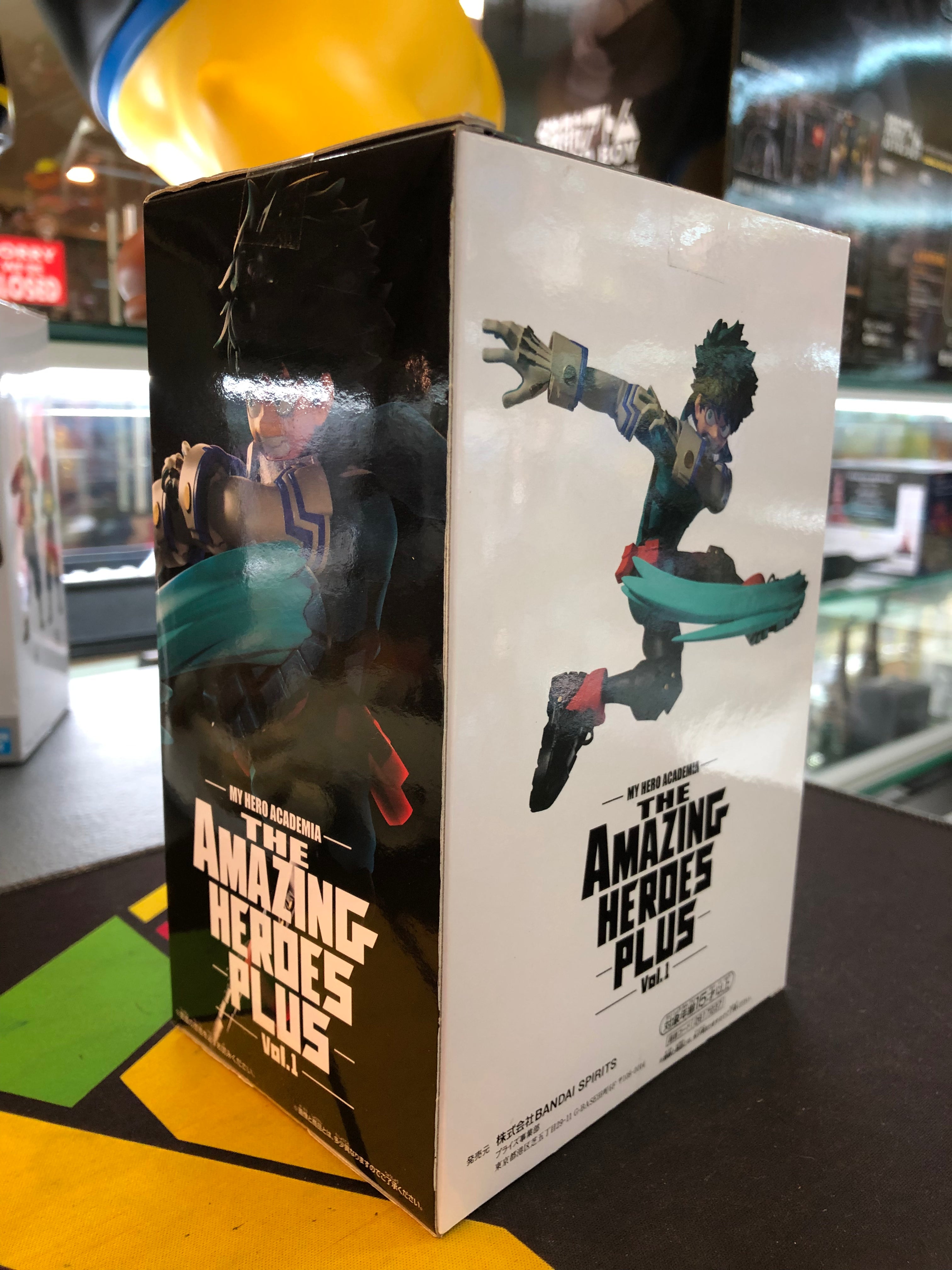 my hero academia the amazing heroes plus vol.1 Izuku midoriya banpresto
