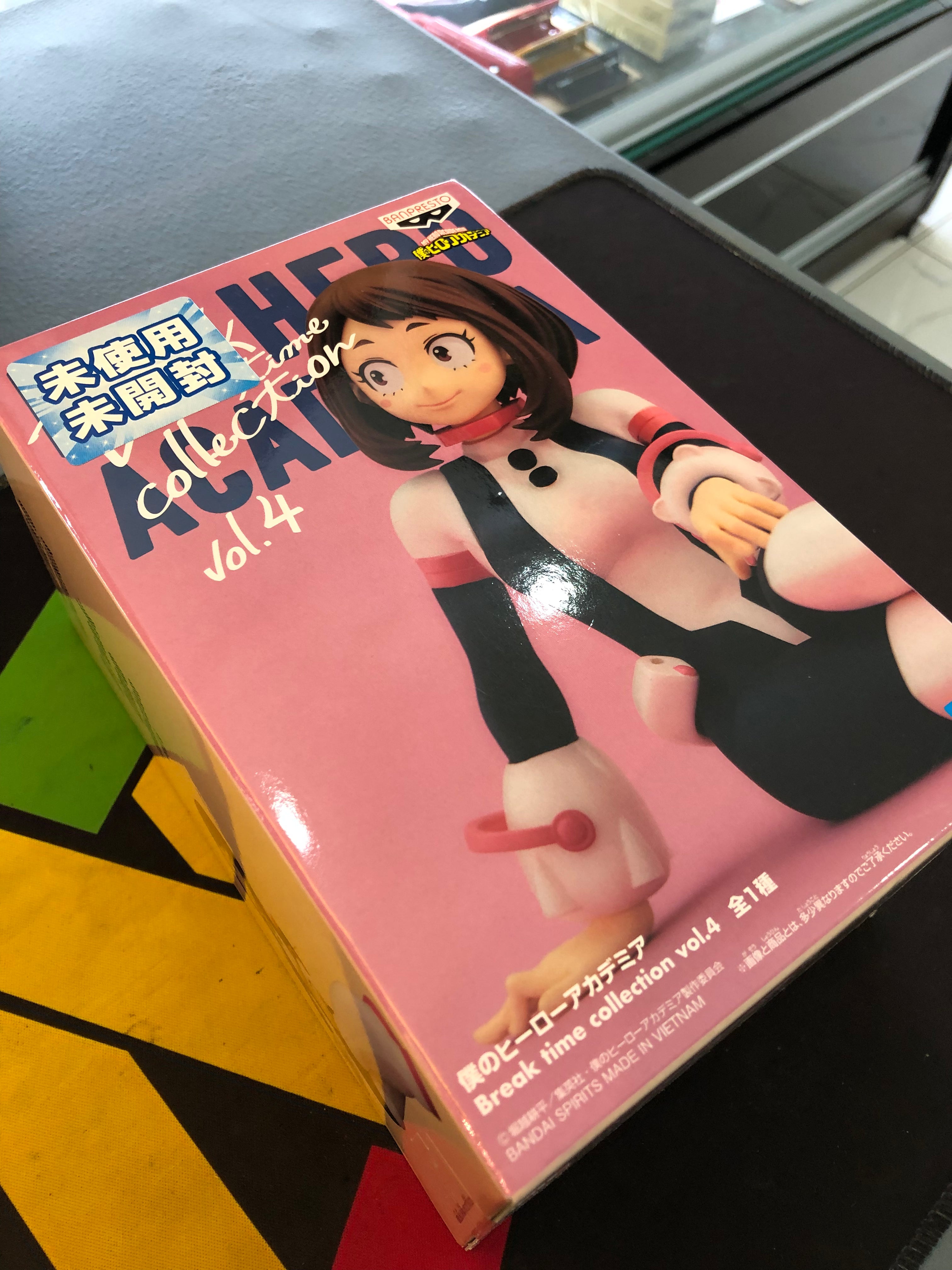 my hero academia ochako uraraka bandai figure break time collections