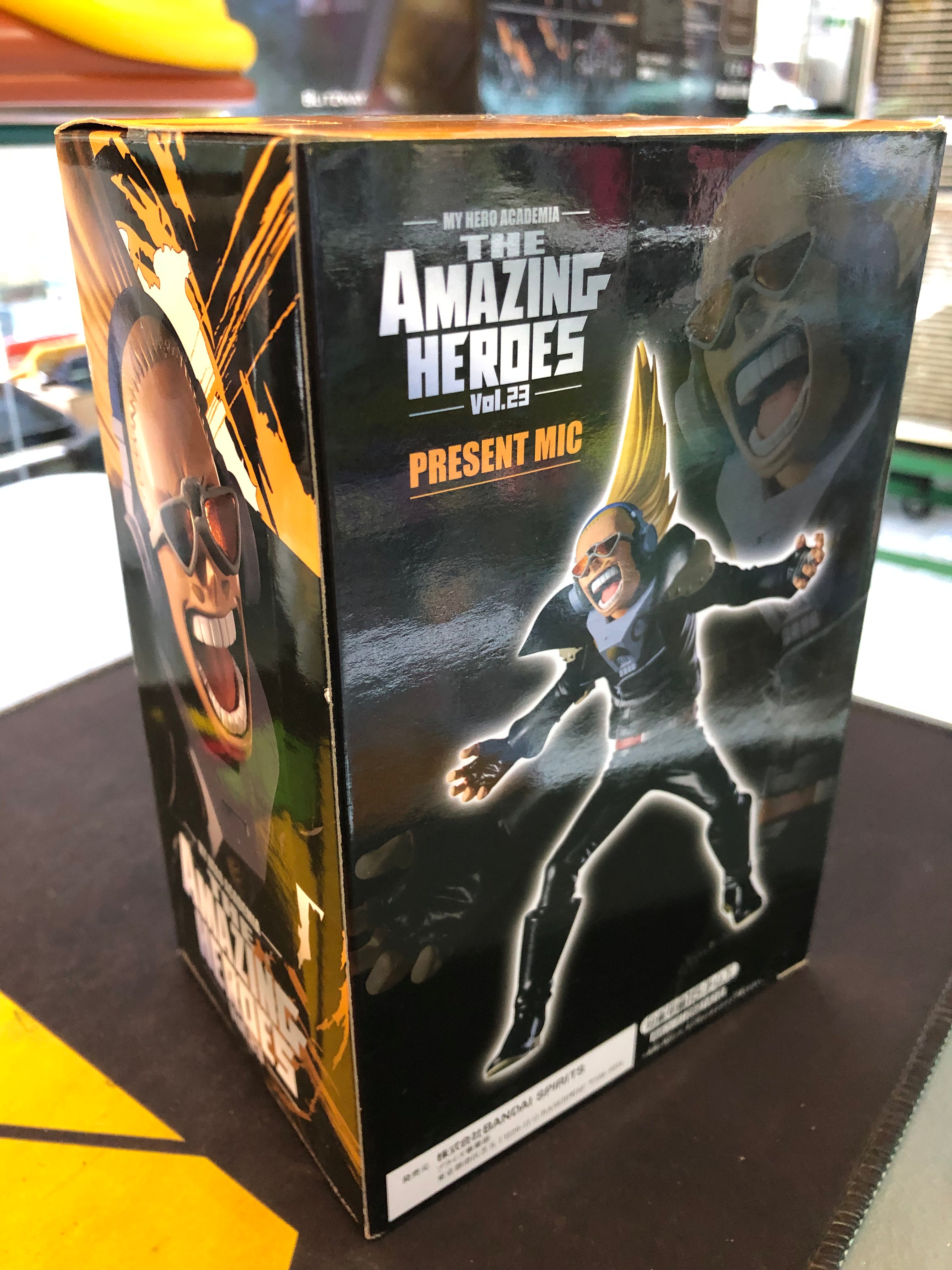 my hero academia present mic figure the amazing heroes vol.23 banpresto