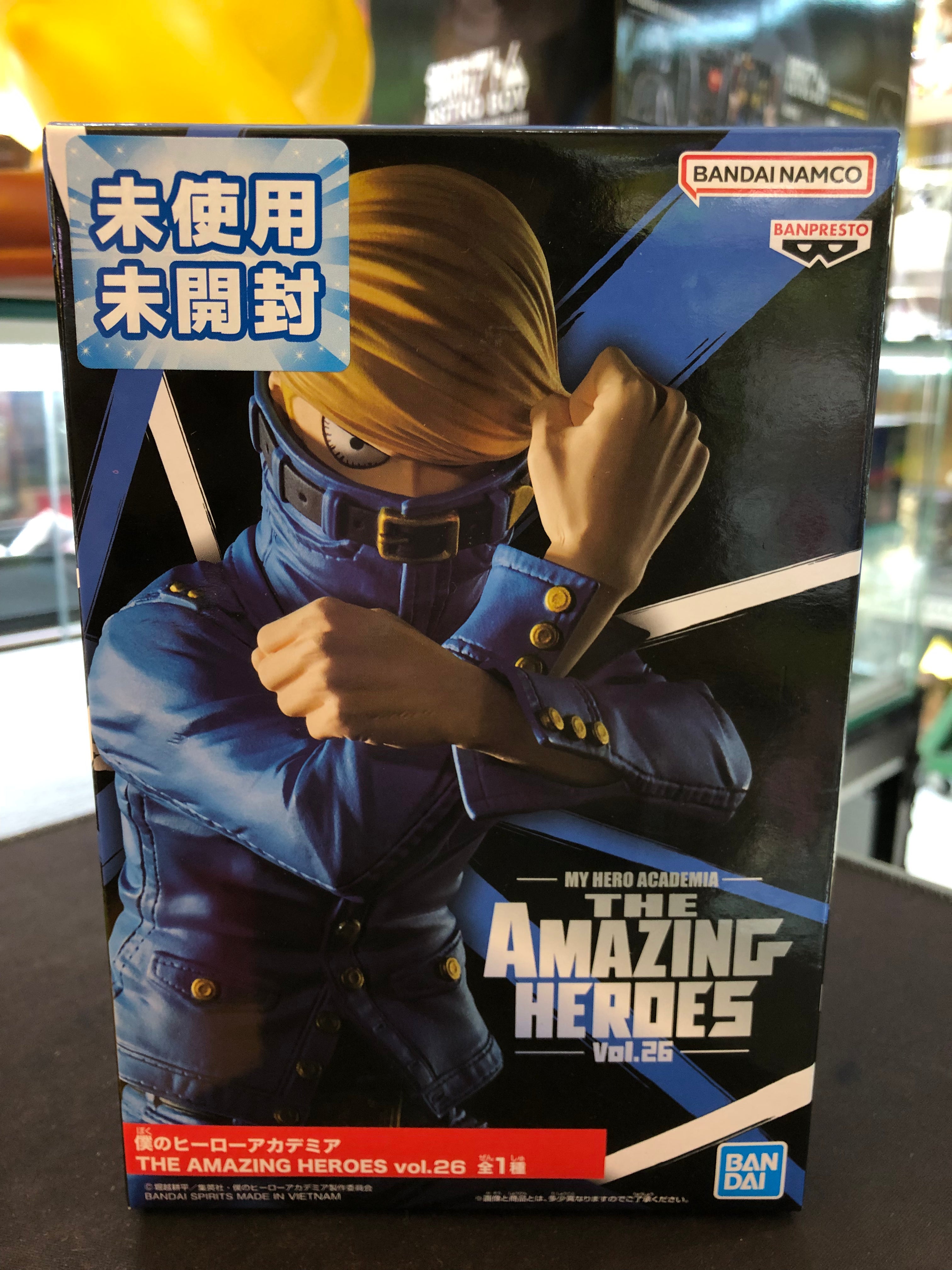 my hero academia best jeanist The amazing heroes vol.26 figure banpresto