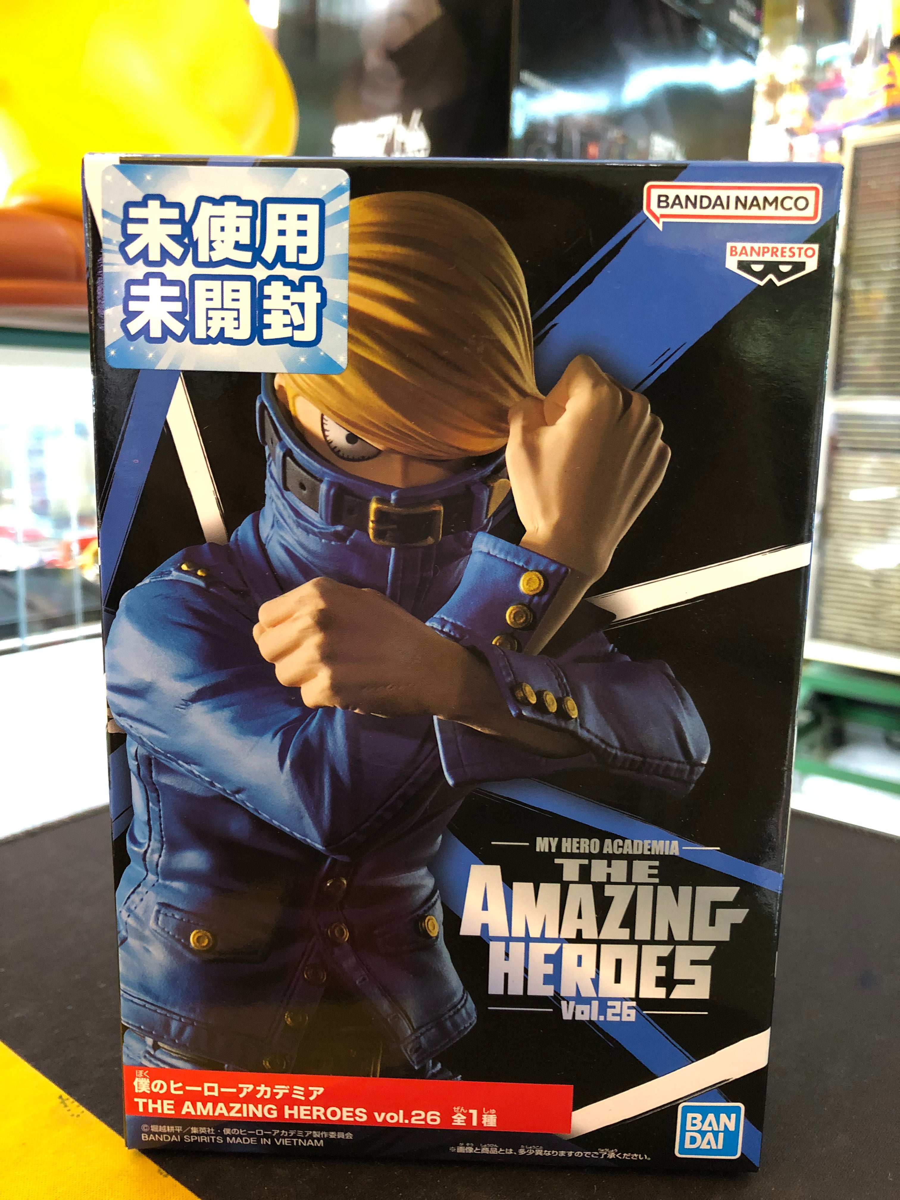 my hero academia best jeanist The amazing heroes vol.26 figure banpresto