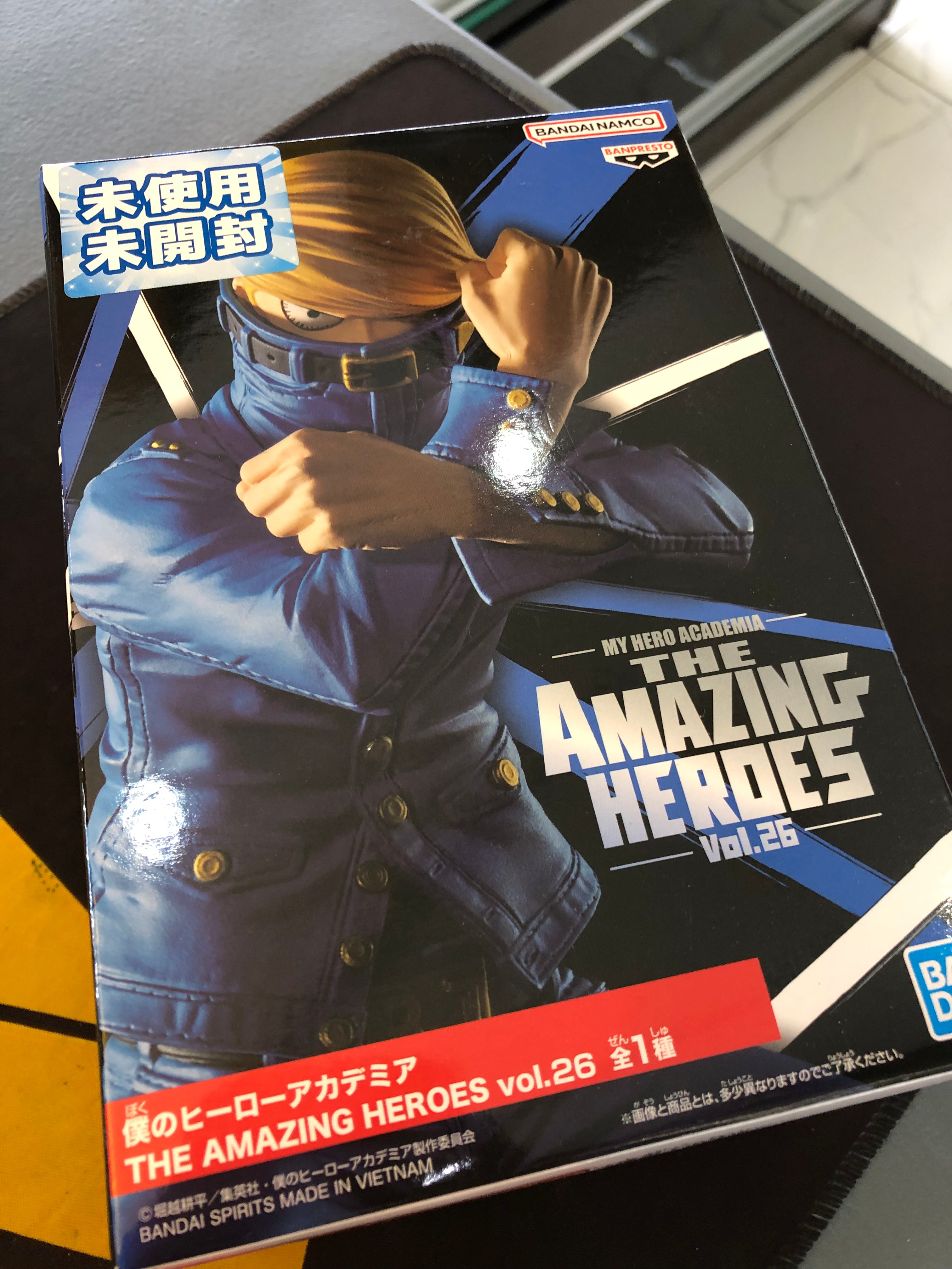 my hero academia best jeanist The amazing heroes vol.26 figure banpresto