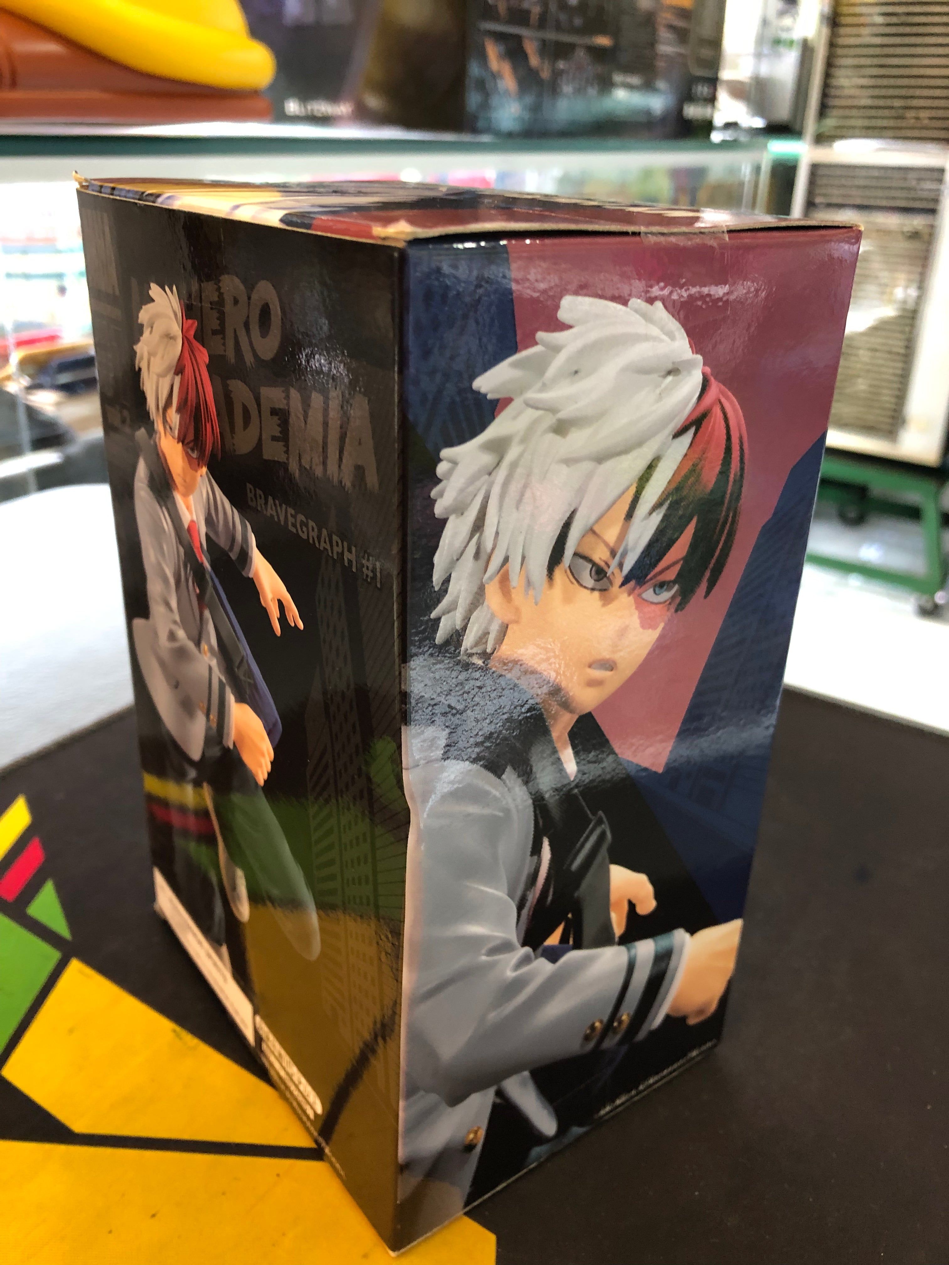 my hero academia bravegraph # 1 banpresto import figure shoto todoroki