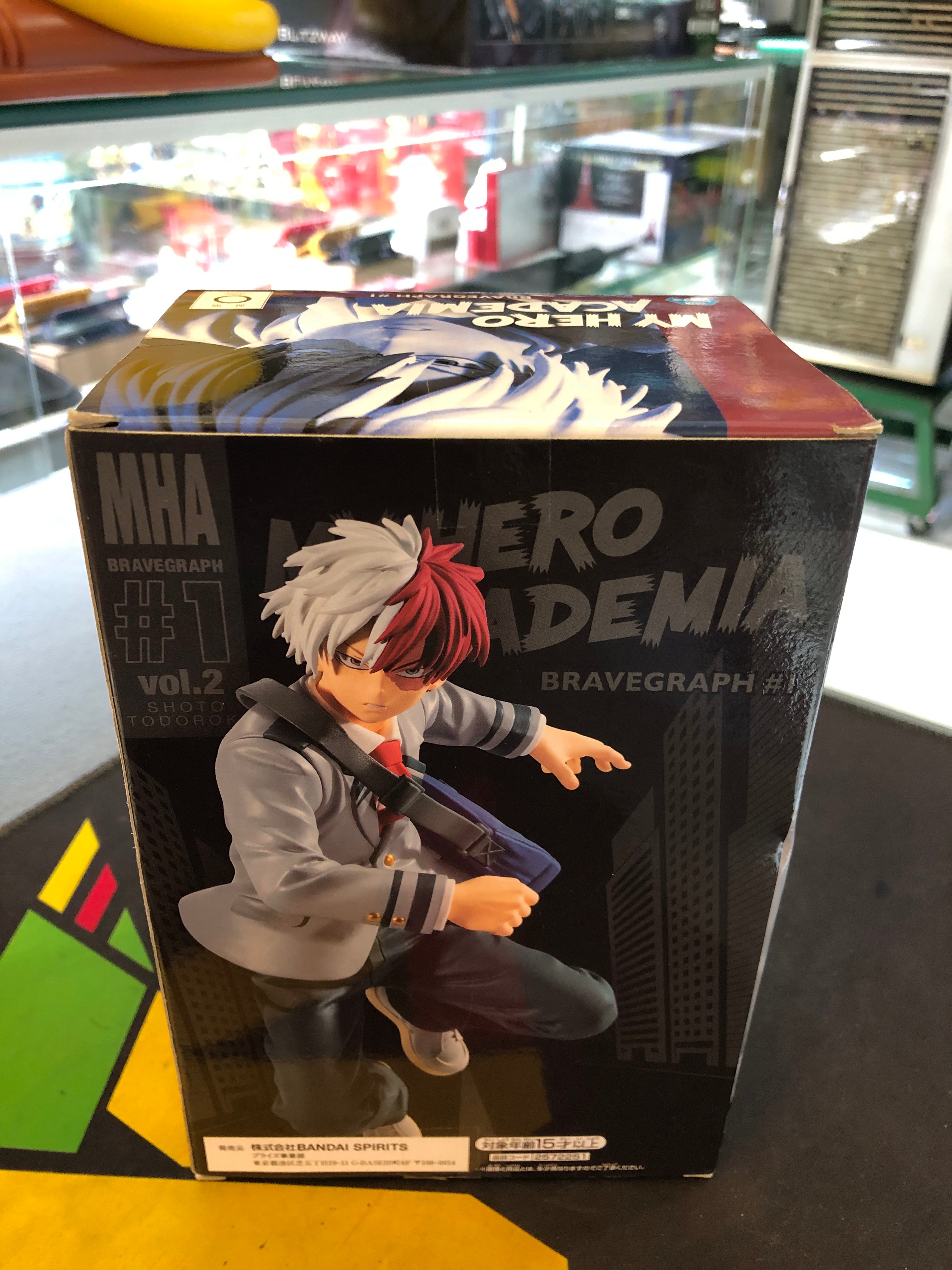 my hero academia bravegraph # 1 banpresto import figure shoto todoroki