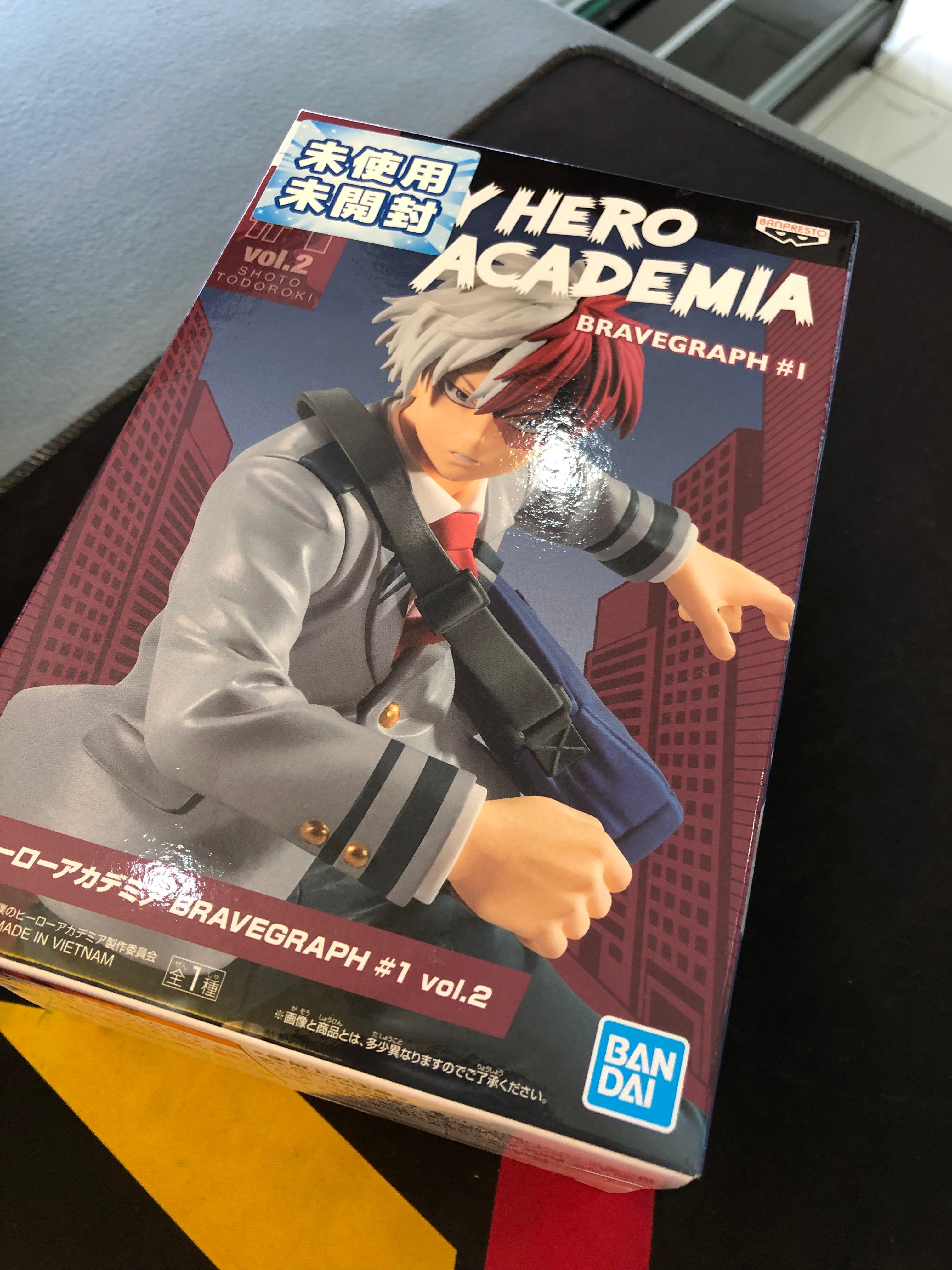 my hero academia bravegraph # 1 banpresto import figure shoto todoroki