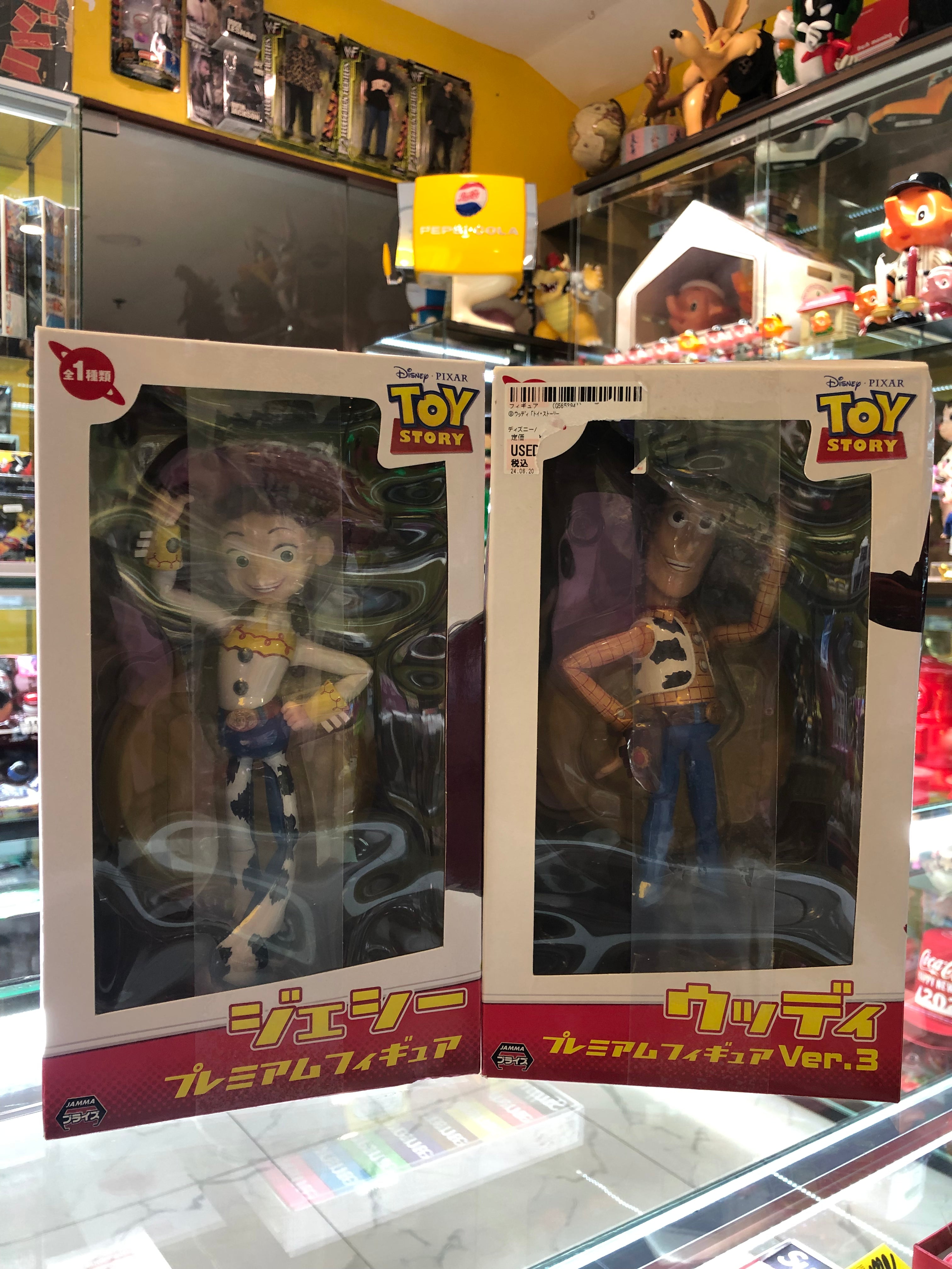 Toy story sets jessie and woody