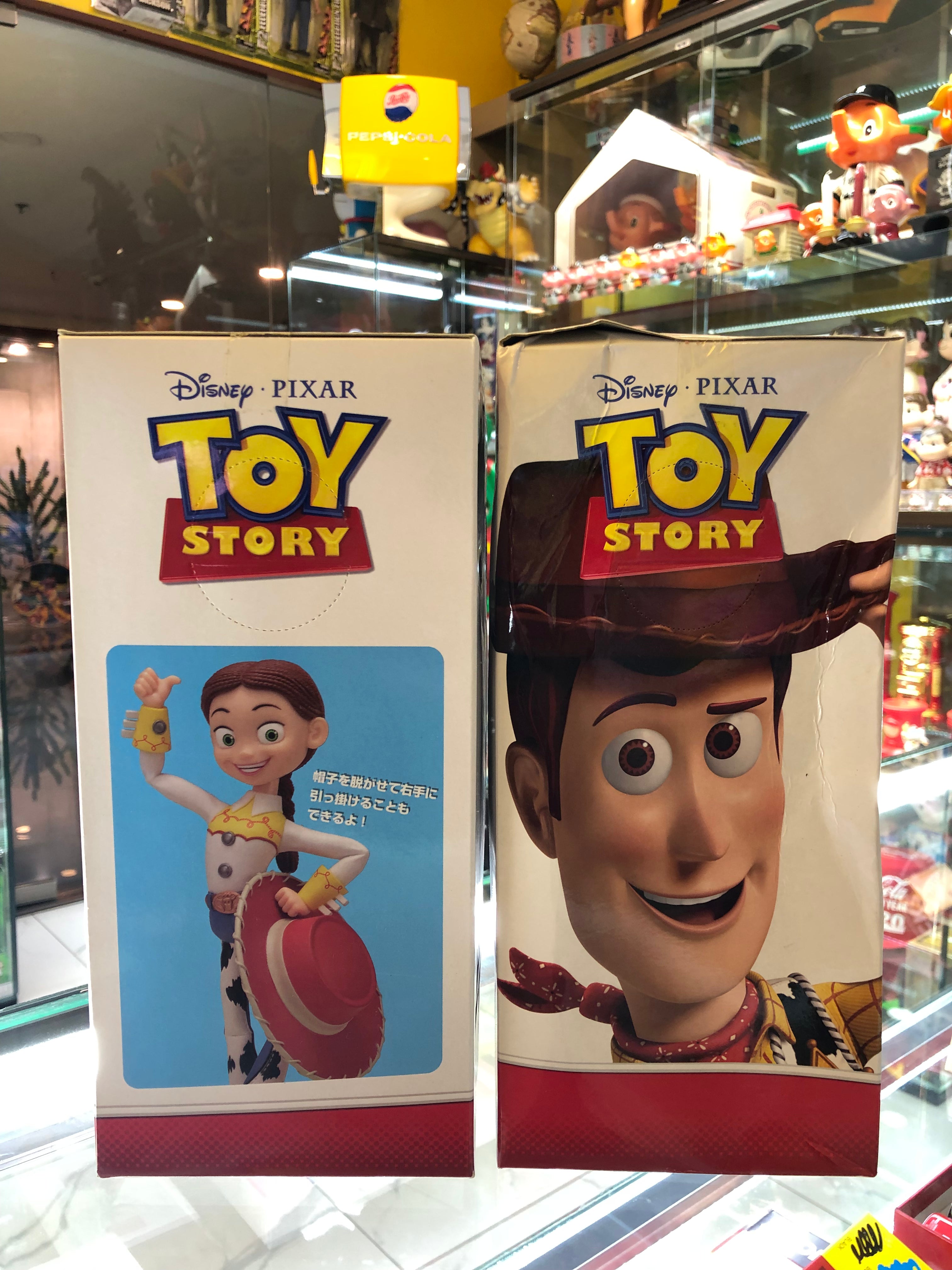 Toy story sets jessie and woody