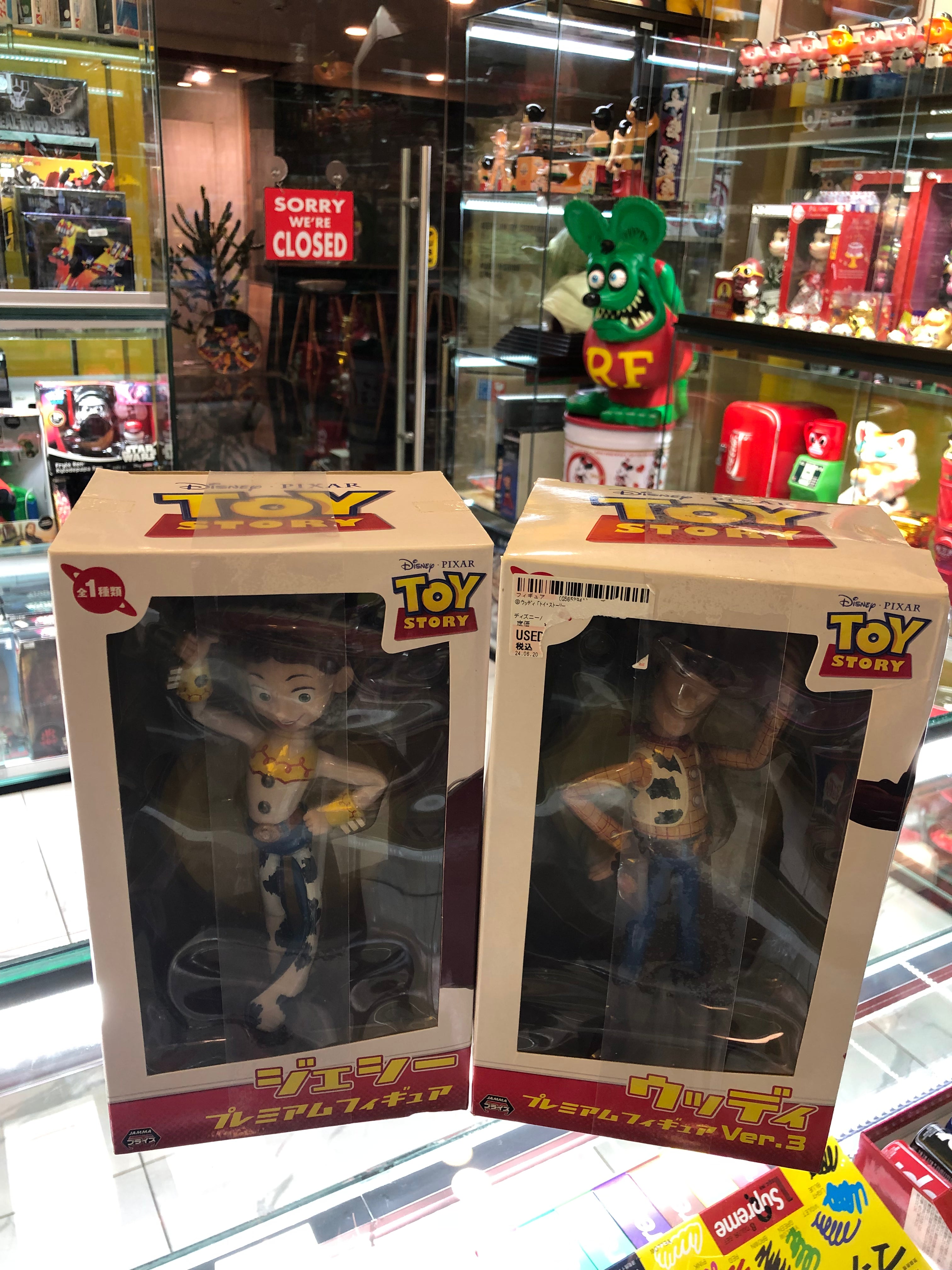 Toy story sets jessie and woody