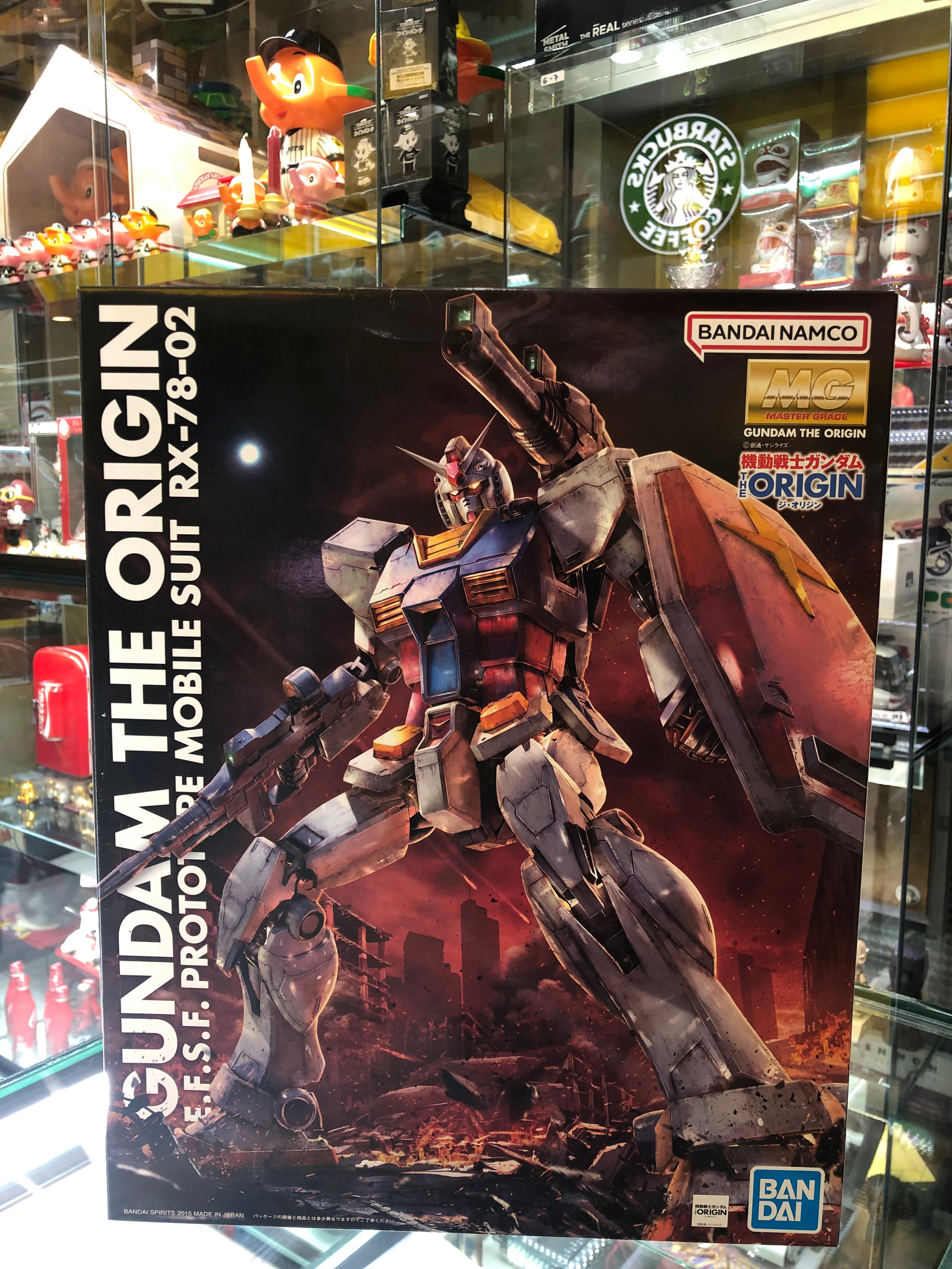 Gundam the Origin E.F.S.F. Prototype Mobile suit Rx-78-02