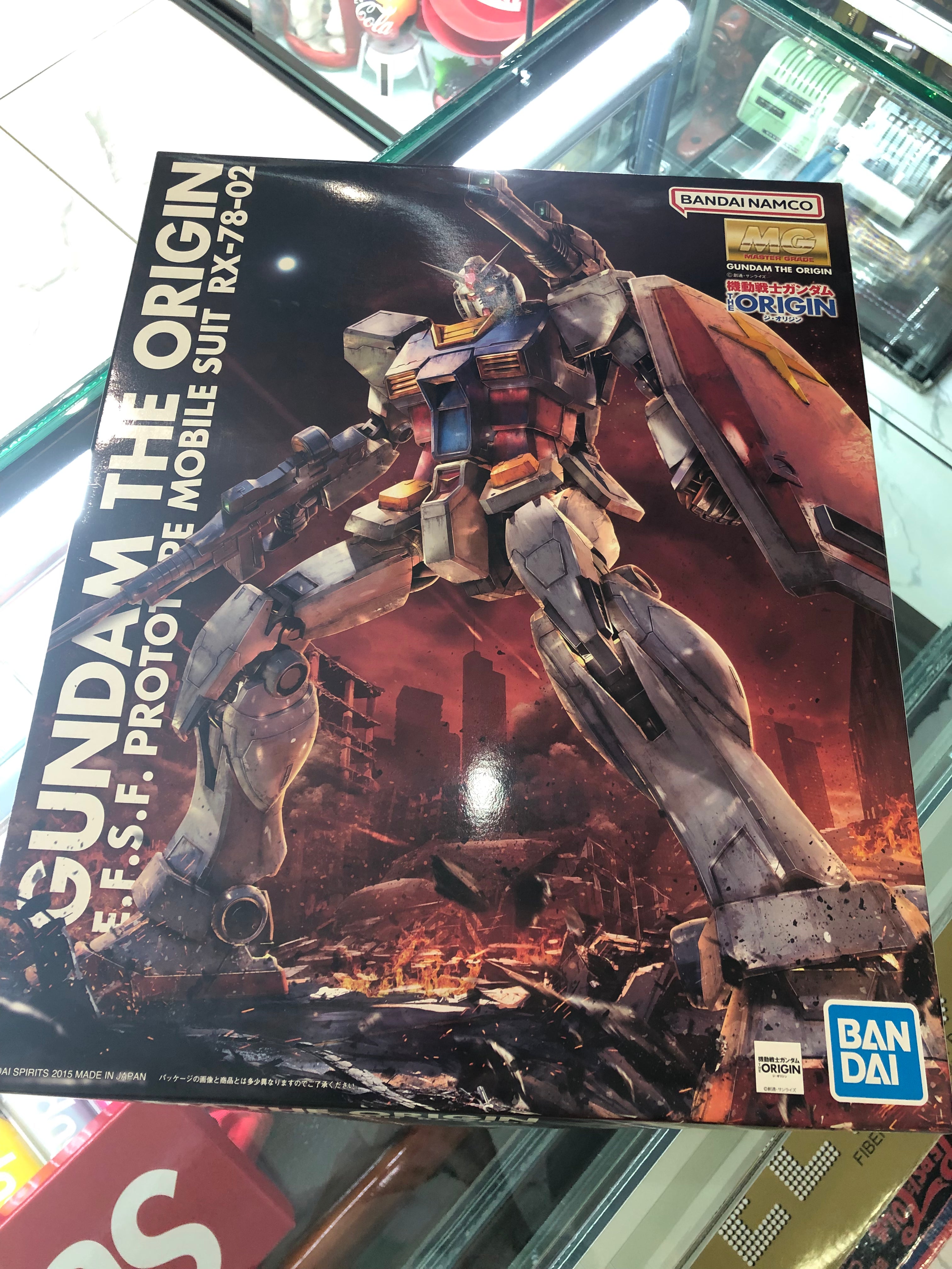 Gundam the Origin E.F.S.F. Prototype Mobile suit Rx-78-02
