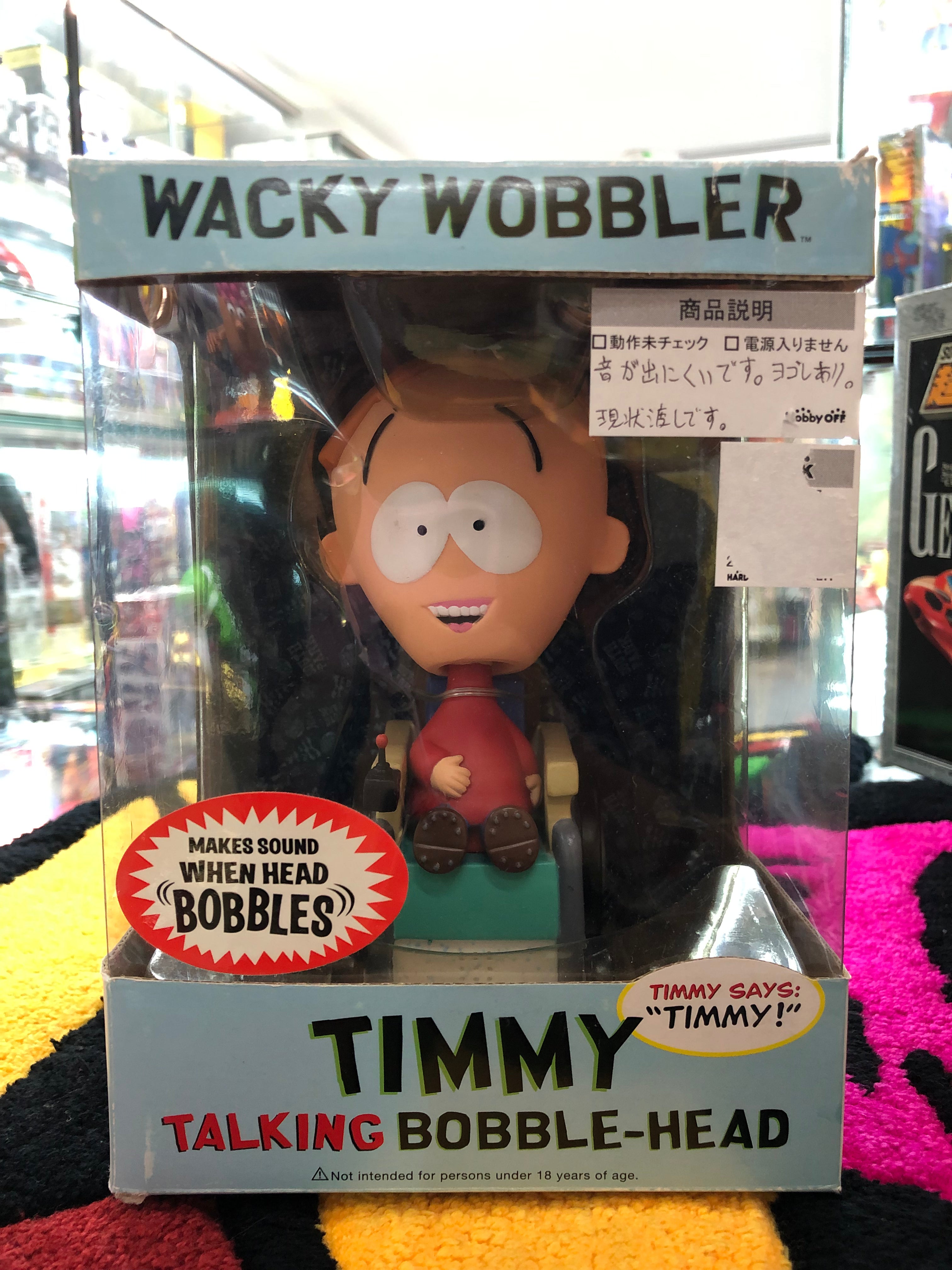 Timmy Talking Bobble- Head Wacky wobbler